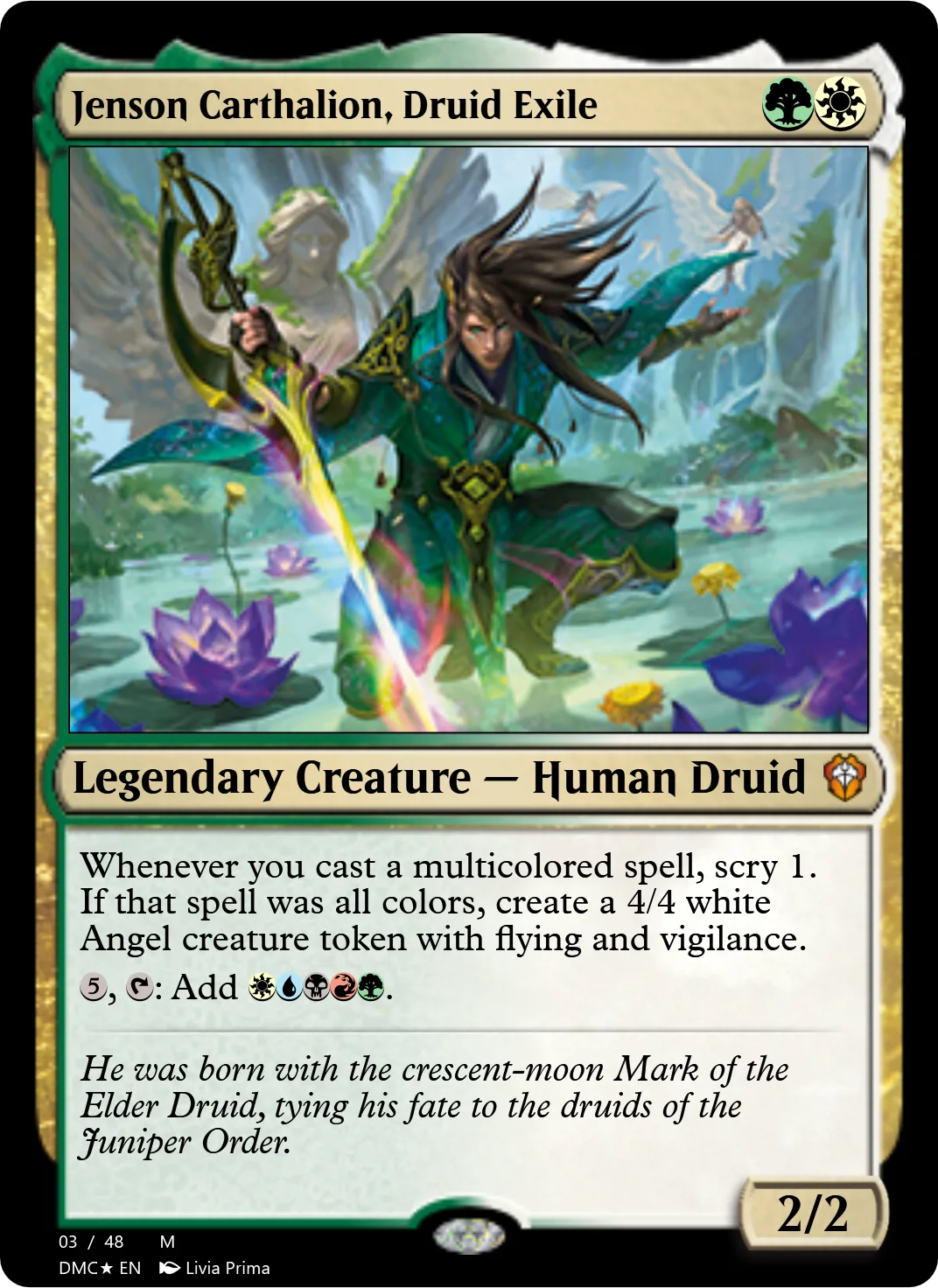 Jenson Carthalion, Druid Exile