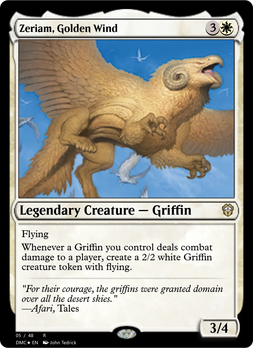Zeriam, Golden Wind