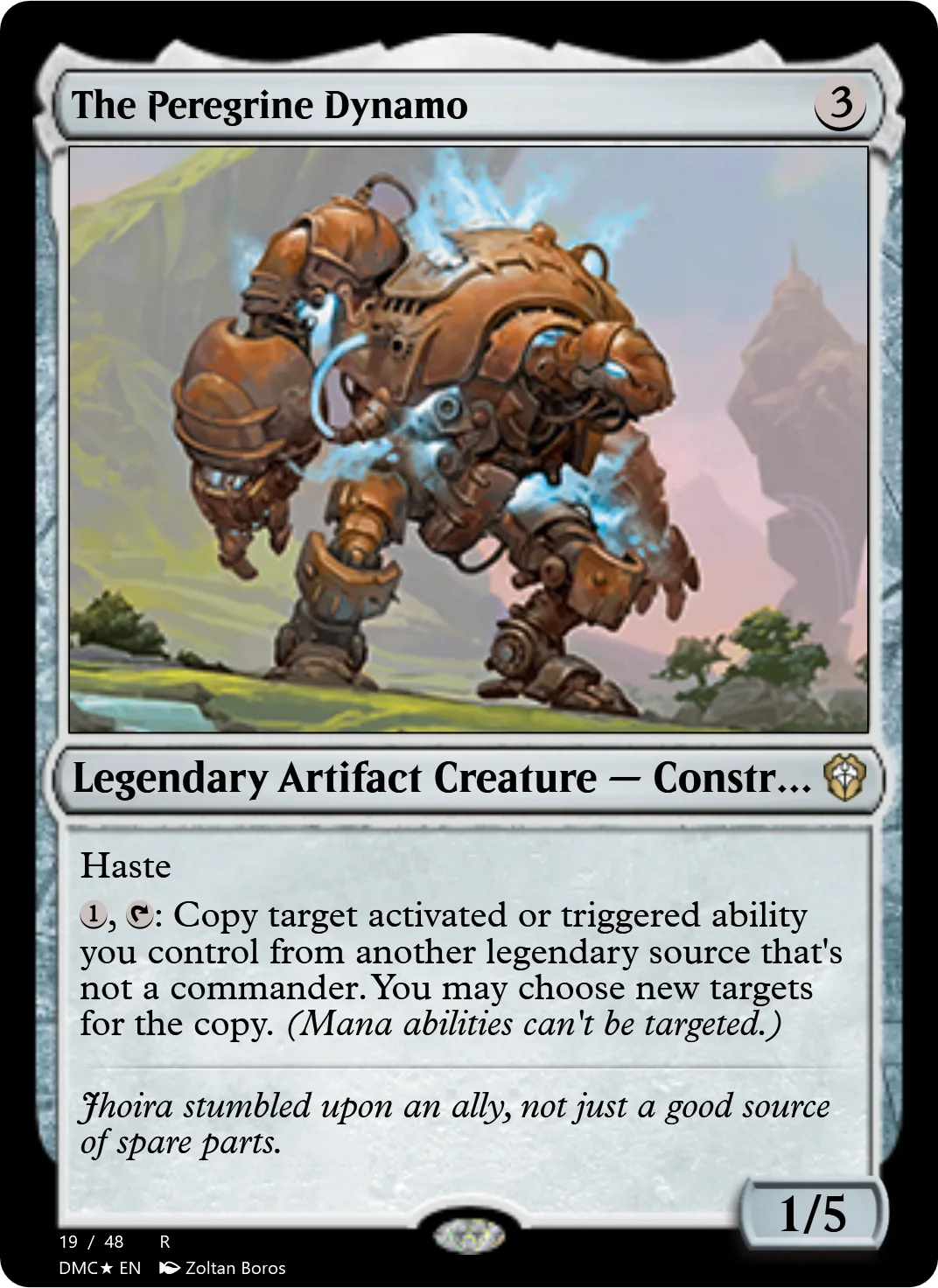 The Peregrine Dynamo