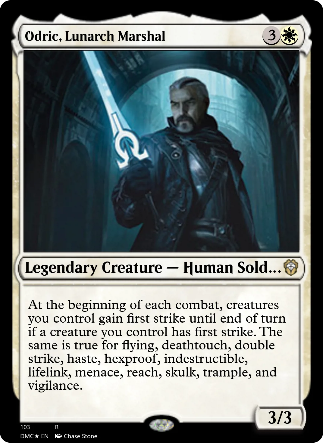 Odric, Lunarch Marshal