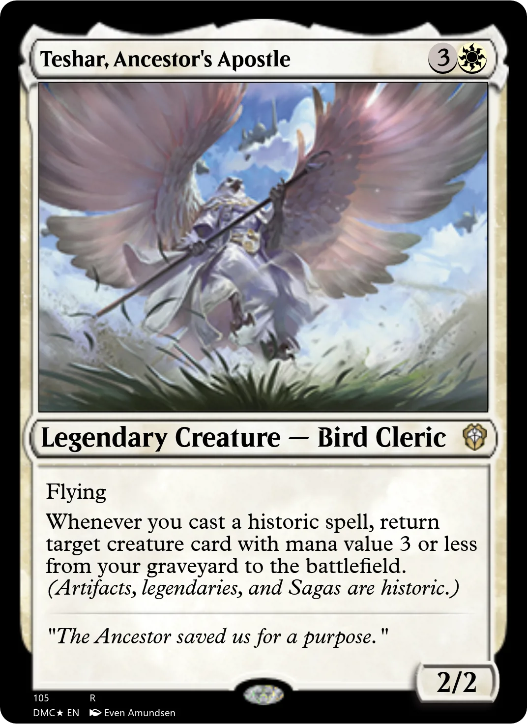 Teshar, Ancestor's Apostle
