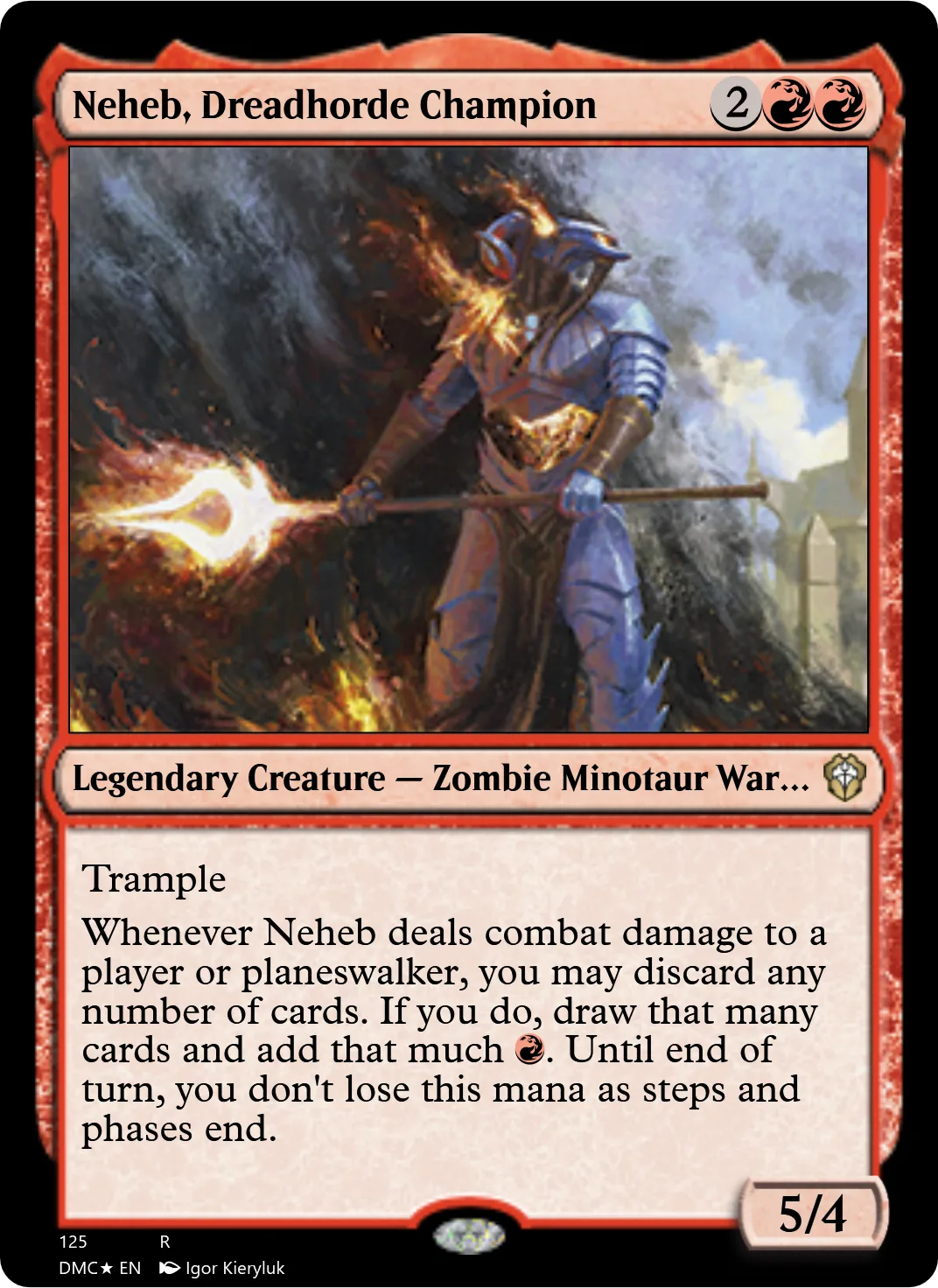 Neheb, Dreadhorde Champion
