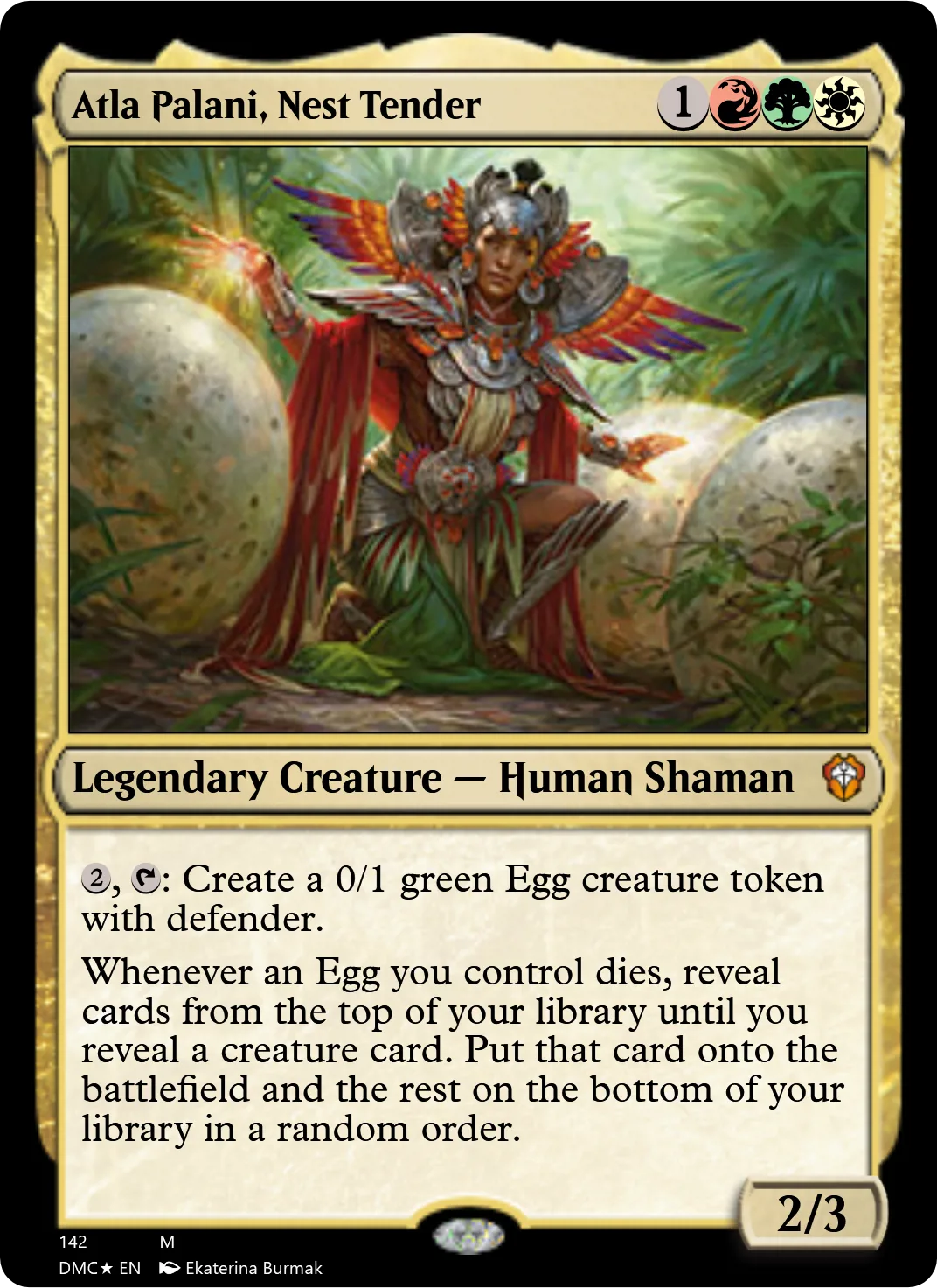 Atla Palani, Nest Tender