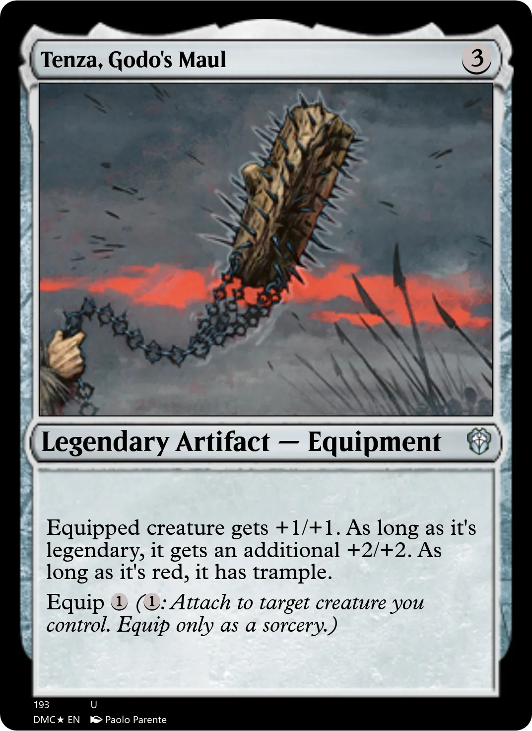 Tenza, Godo's Maul