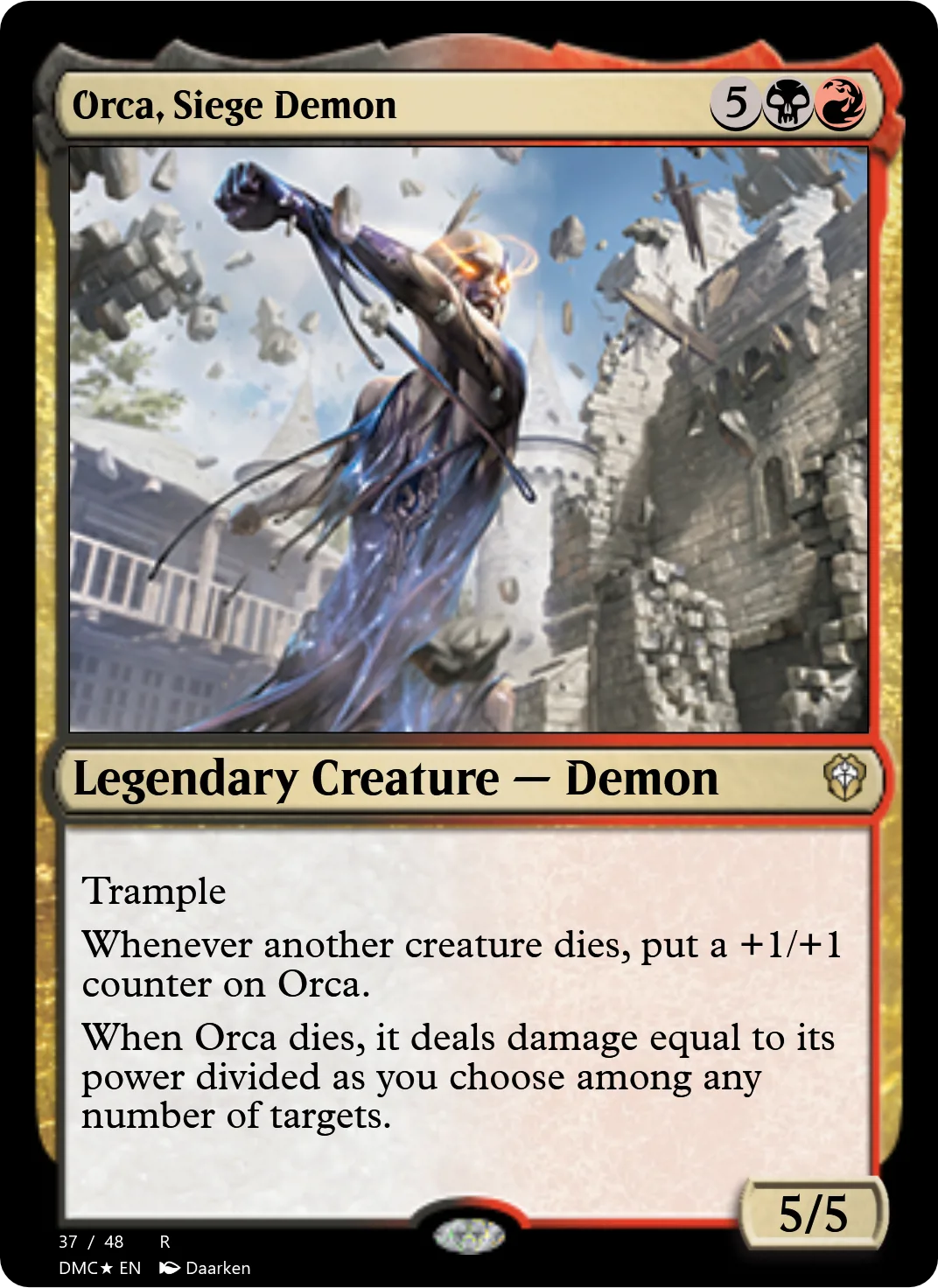 Orca, Siege Demon