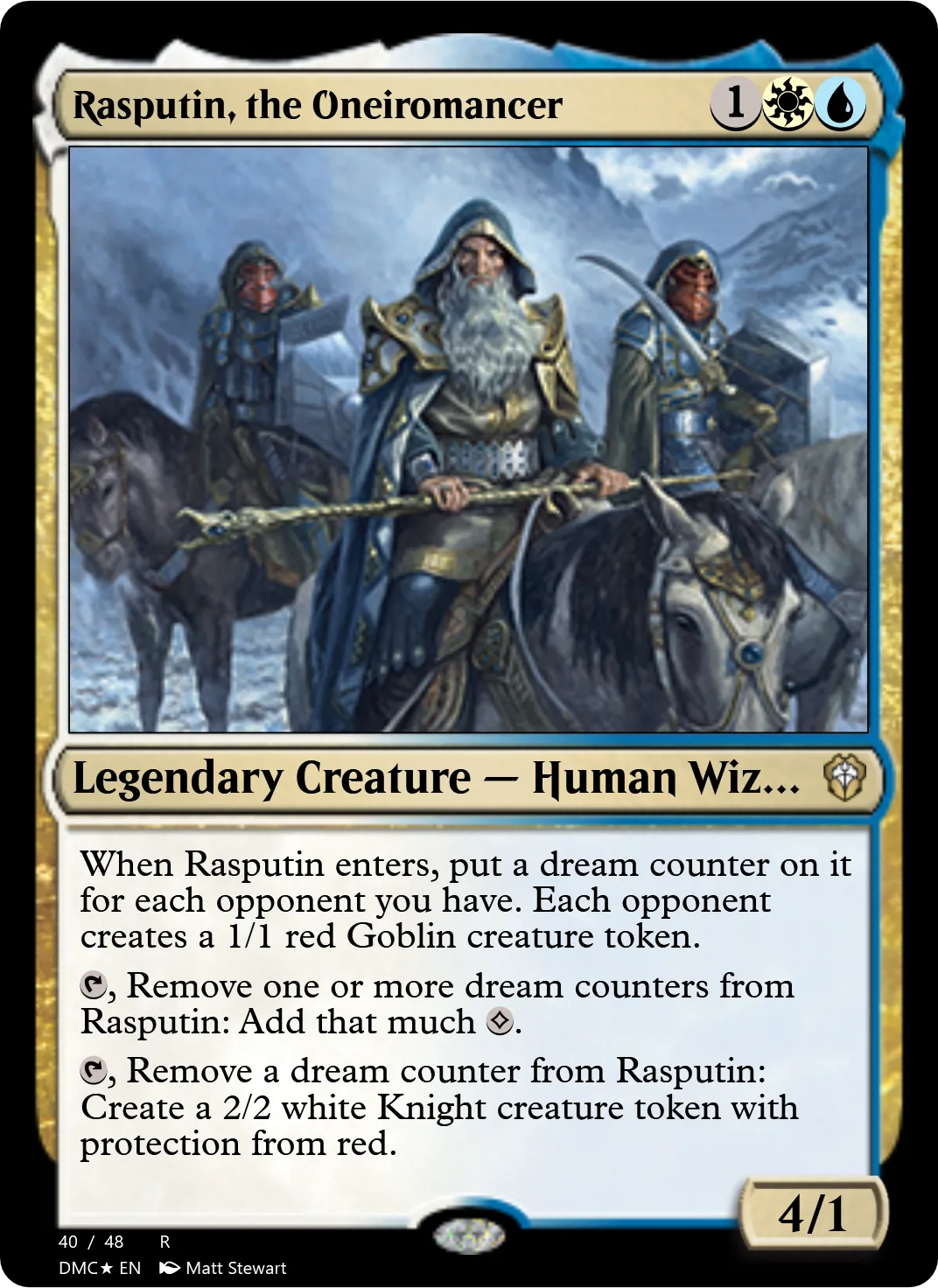 Rasputin, the Oneiromancer