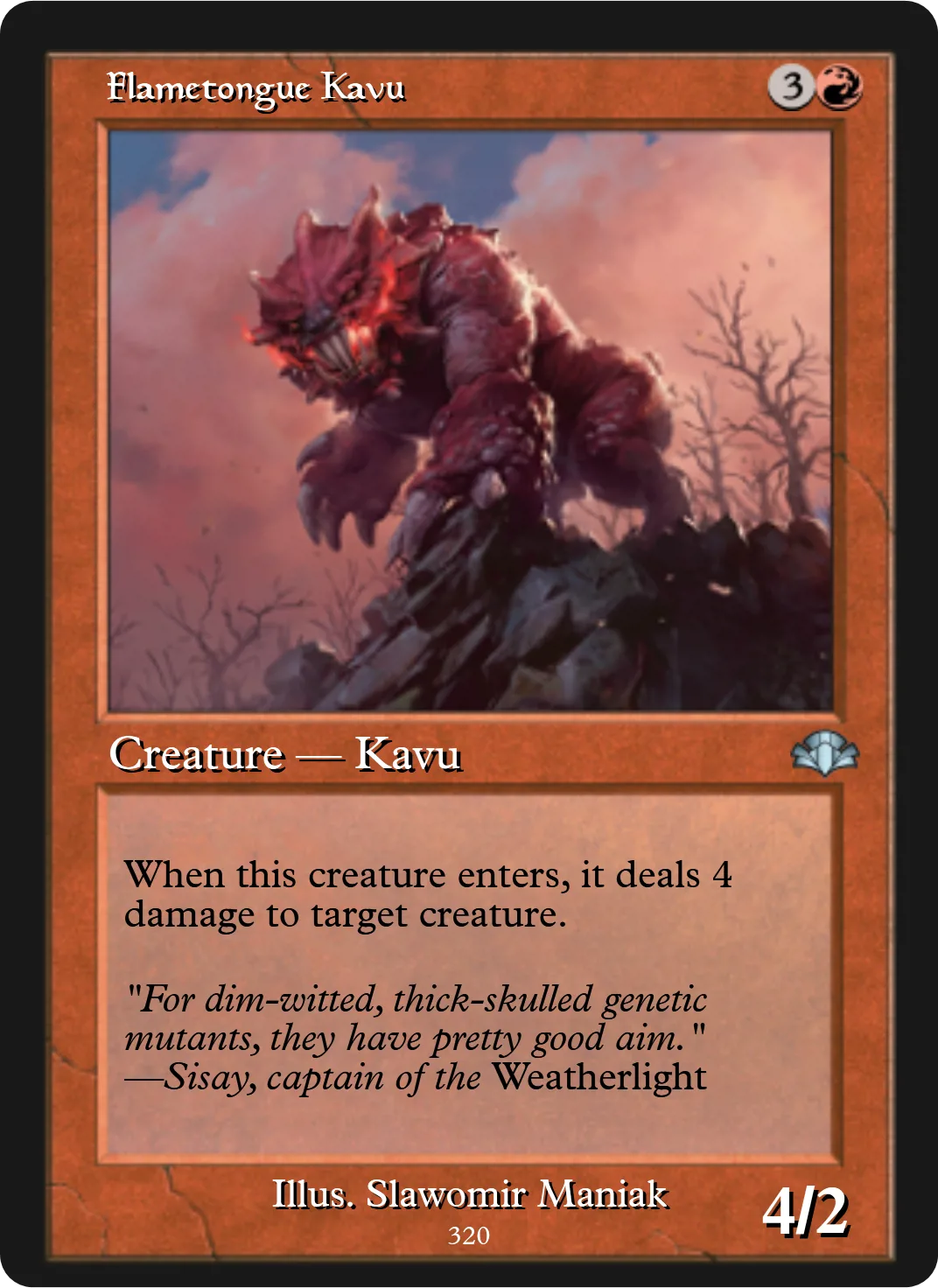 Flametongue Kavu