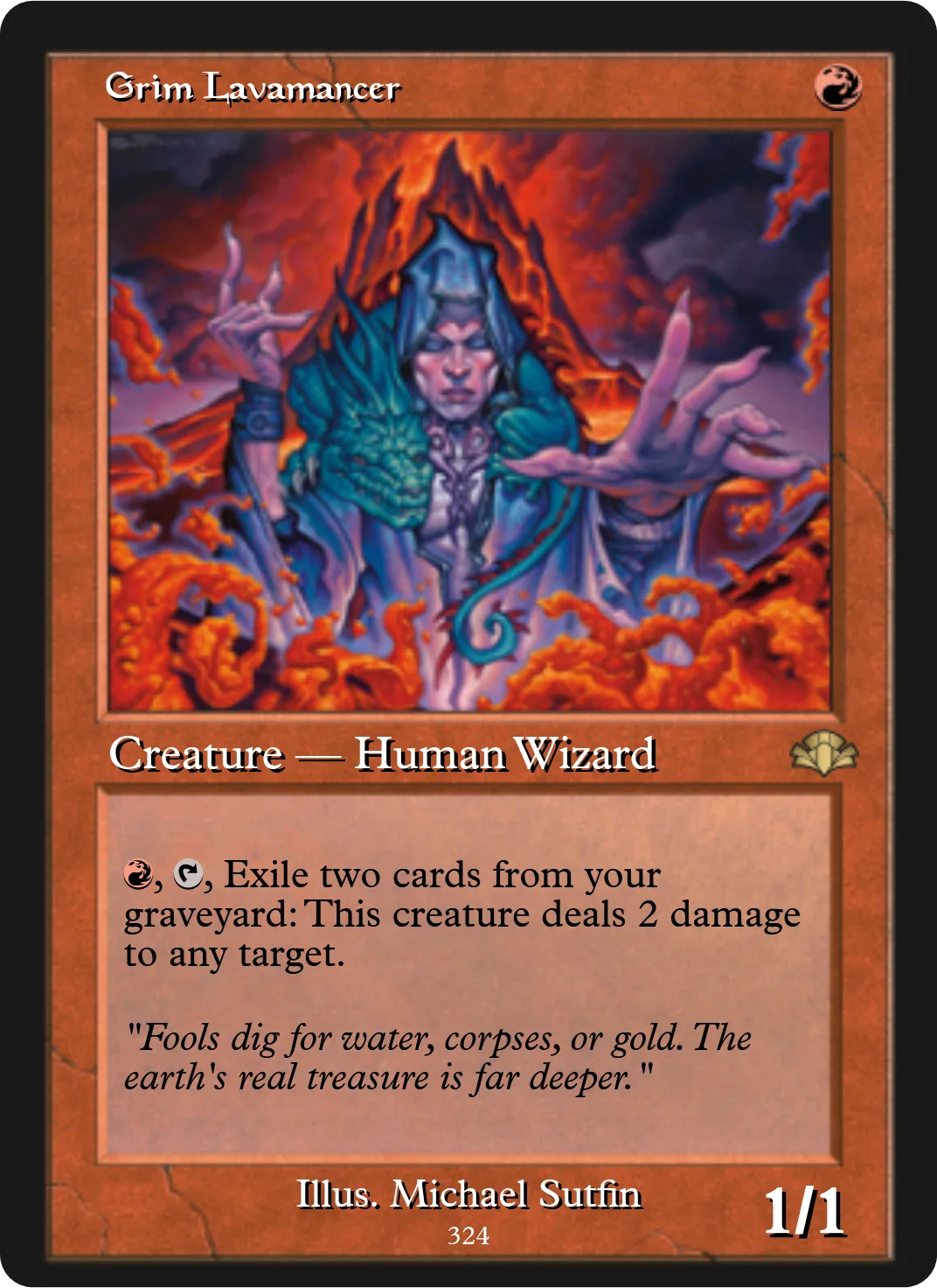 Grim Lavamancer