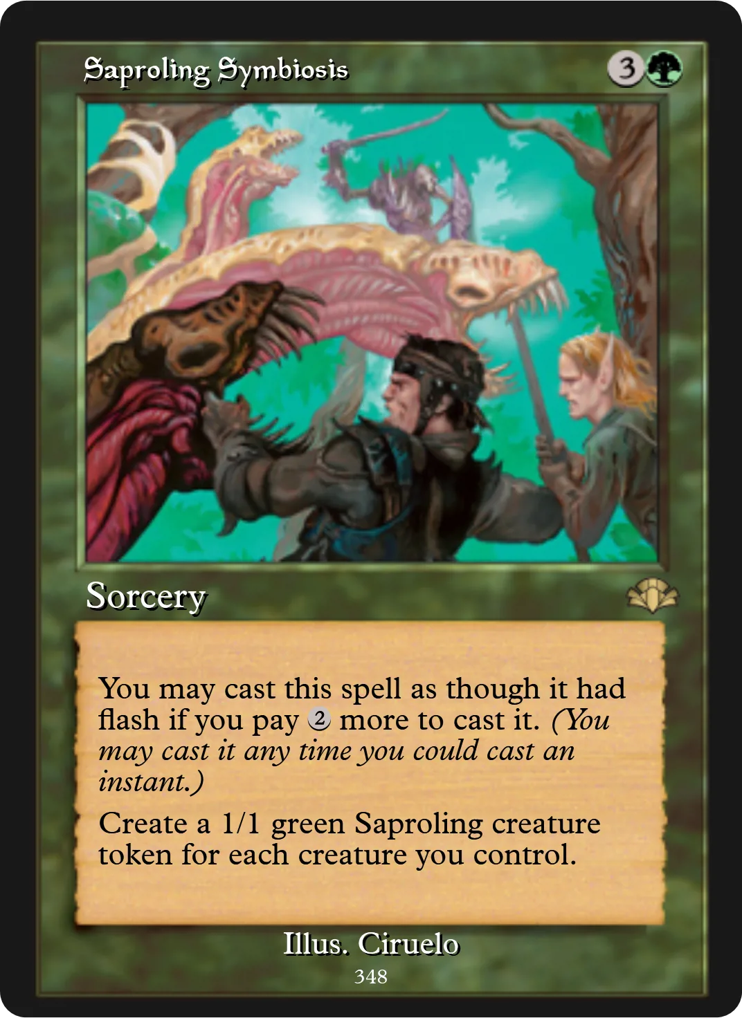 Saproling Symbiosis