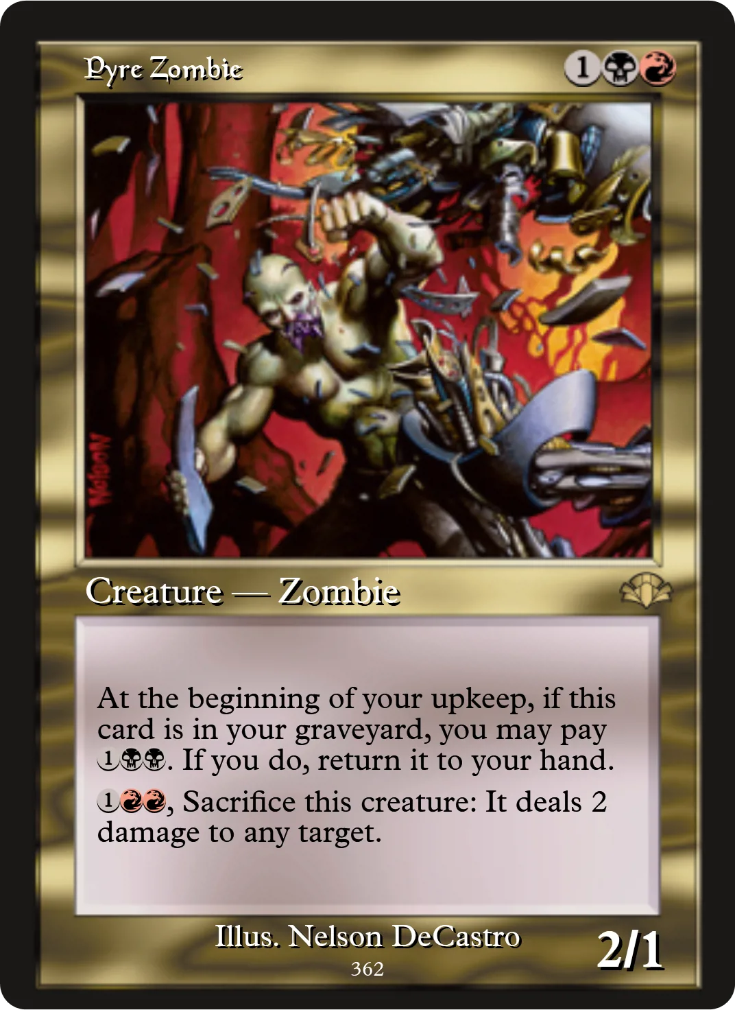 Pyre Zombie
