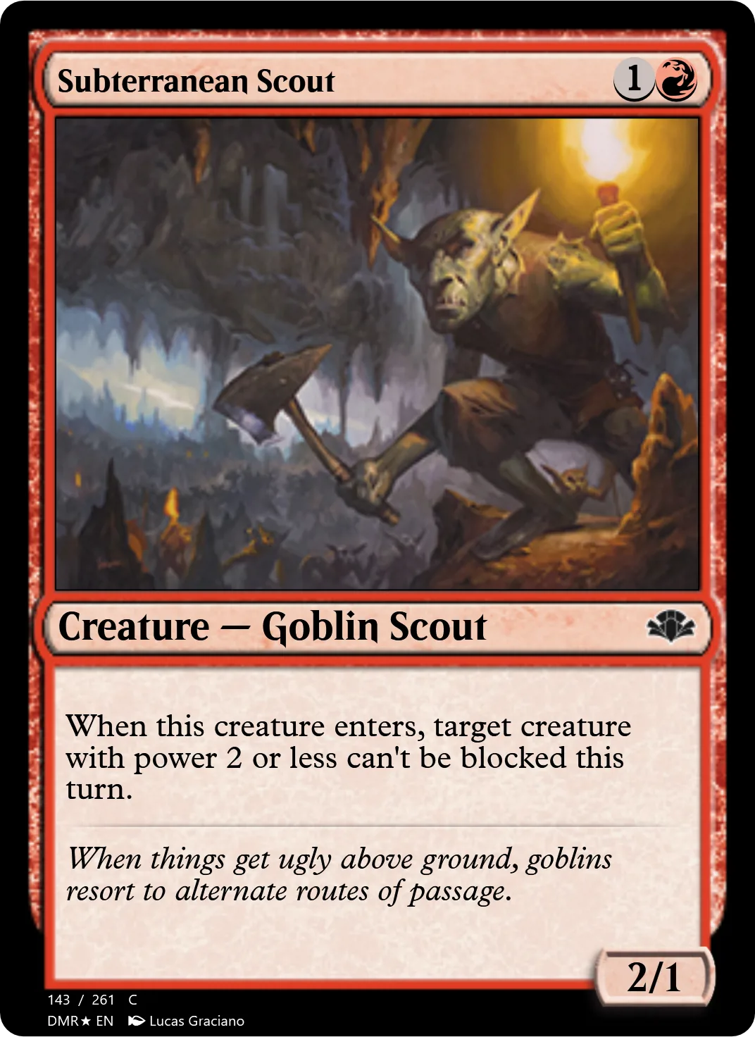 Subterranean Scout