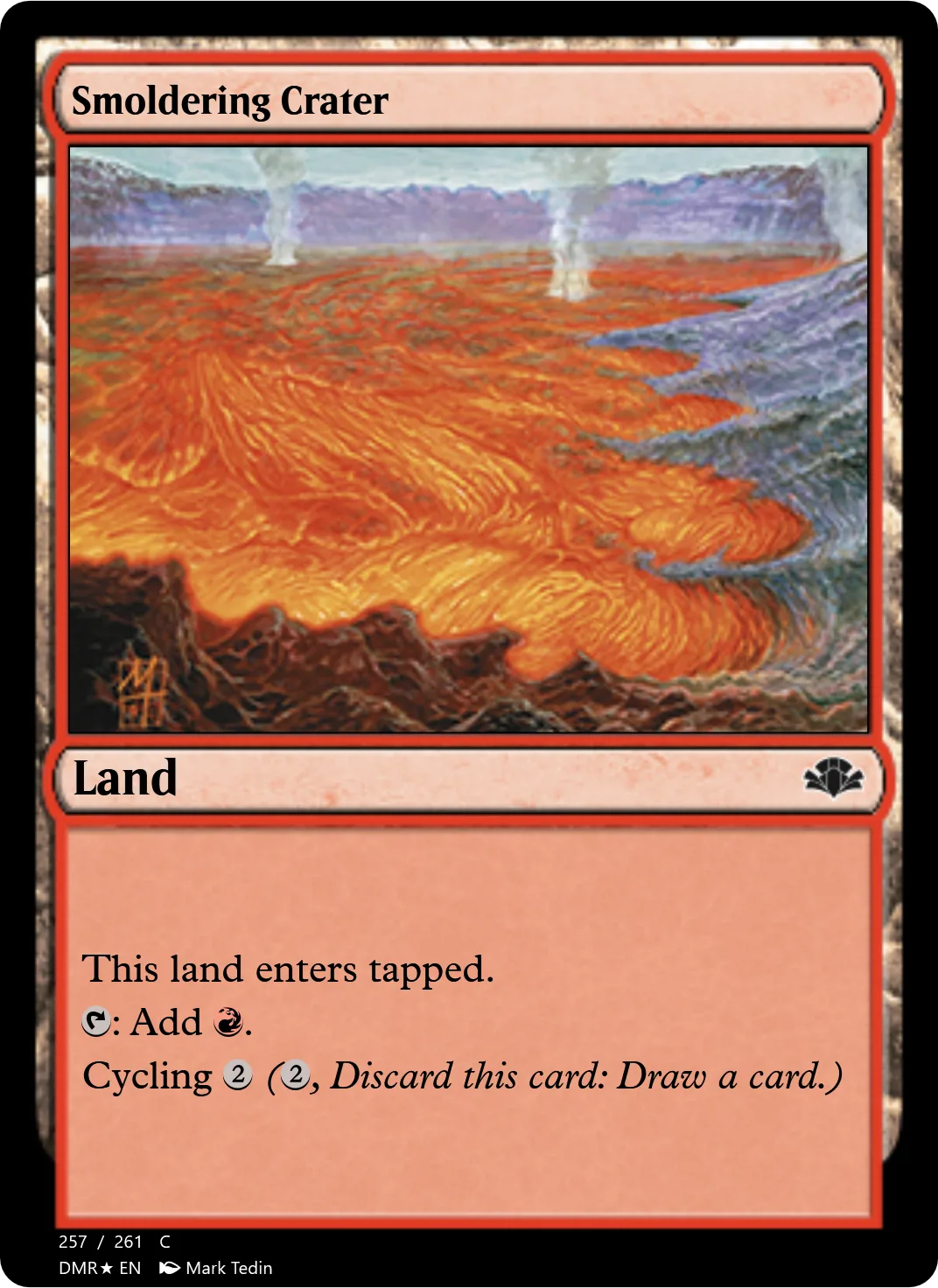 Smoldering Crater
