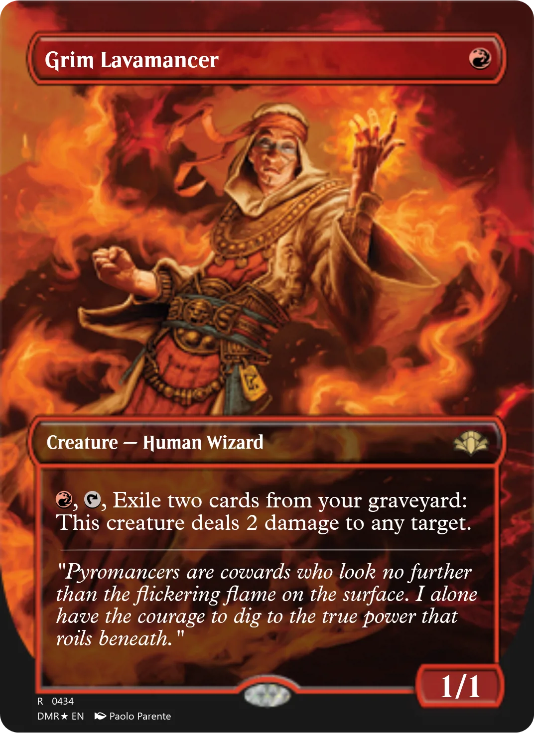 Grim Lavamancer