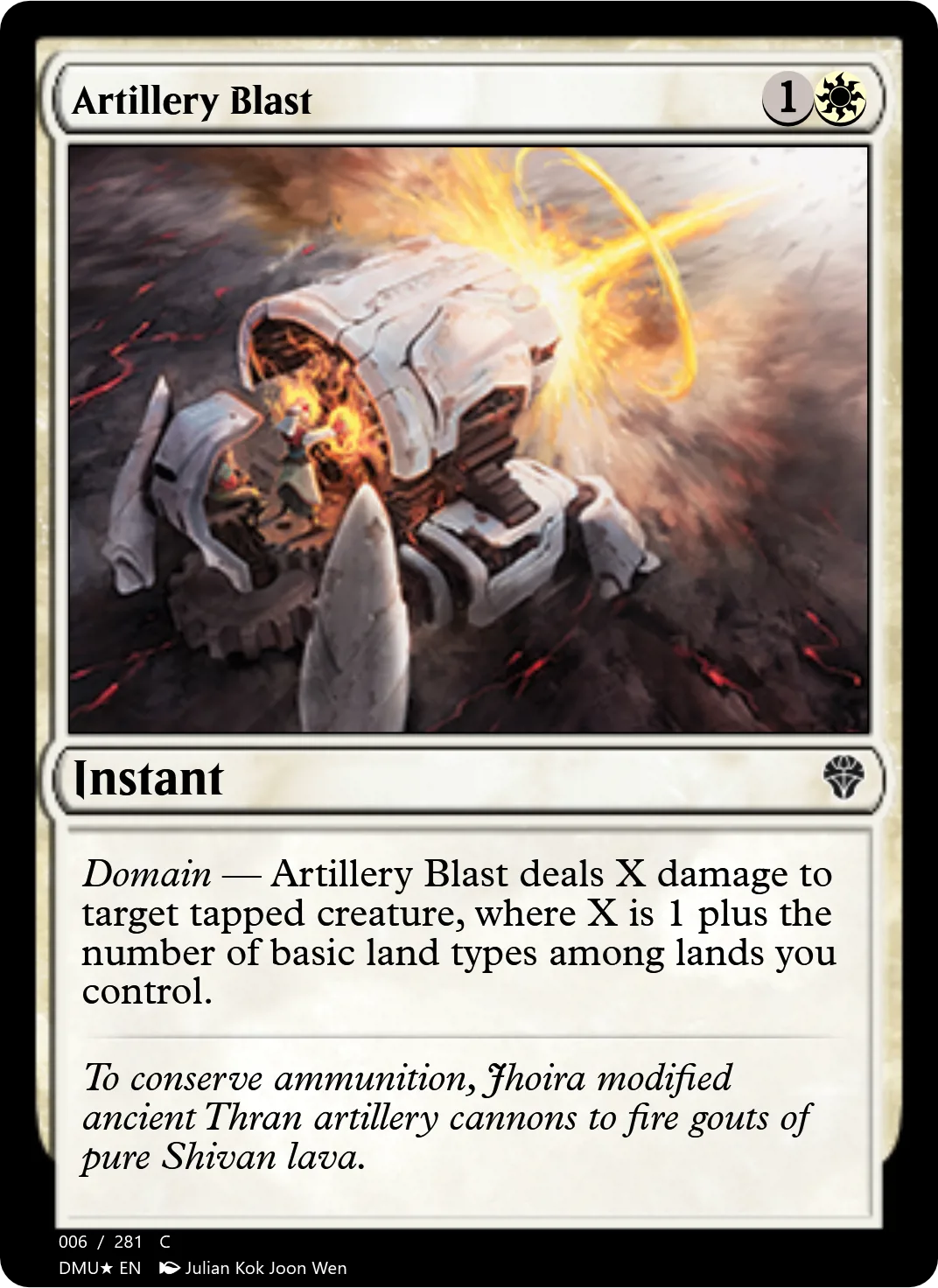 Artillery Blast