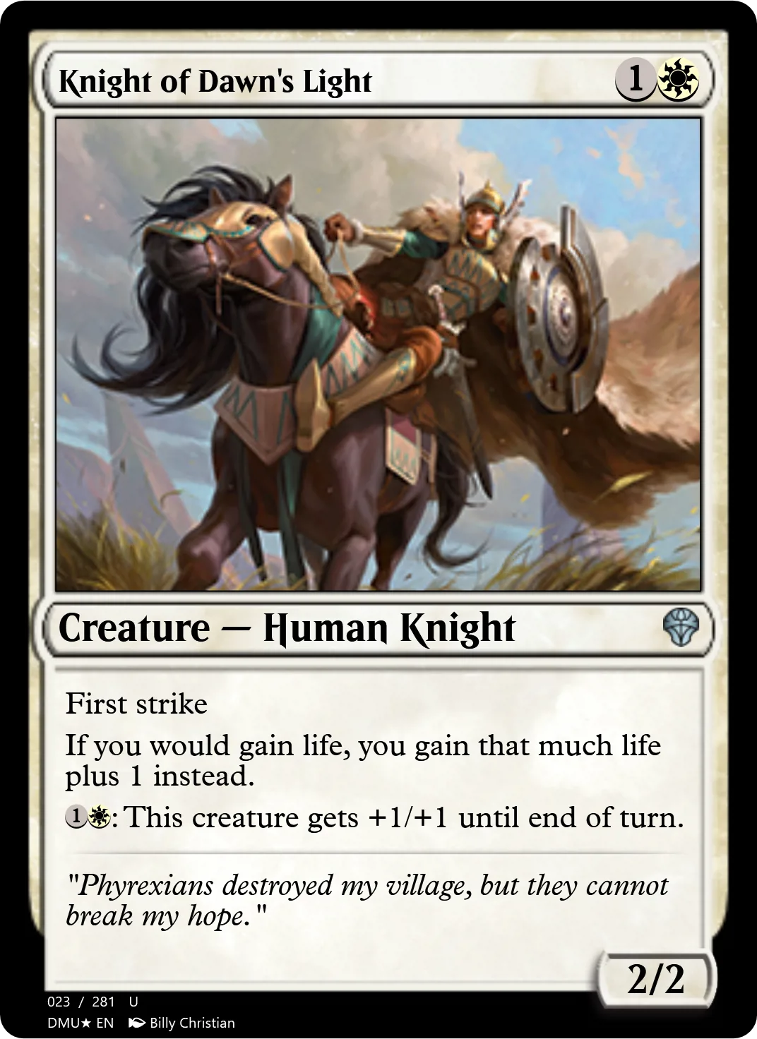 Knight of Dawn's Light