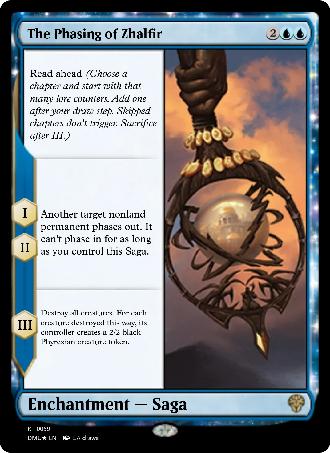 The Phasing of Zhalfir
