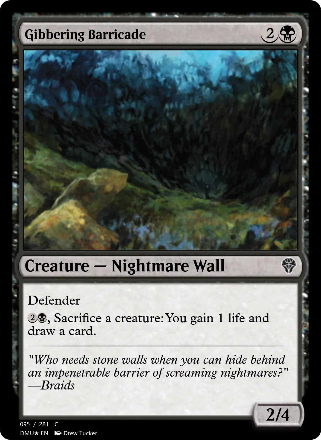 Gibbering Barricade