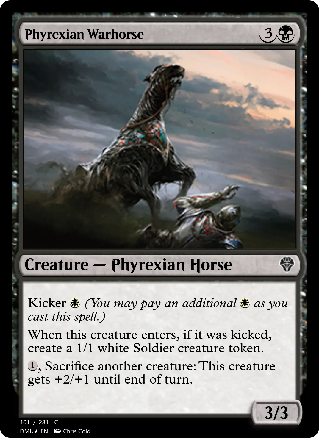 Phyrexian Warhorse