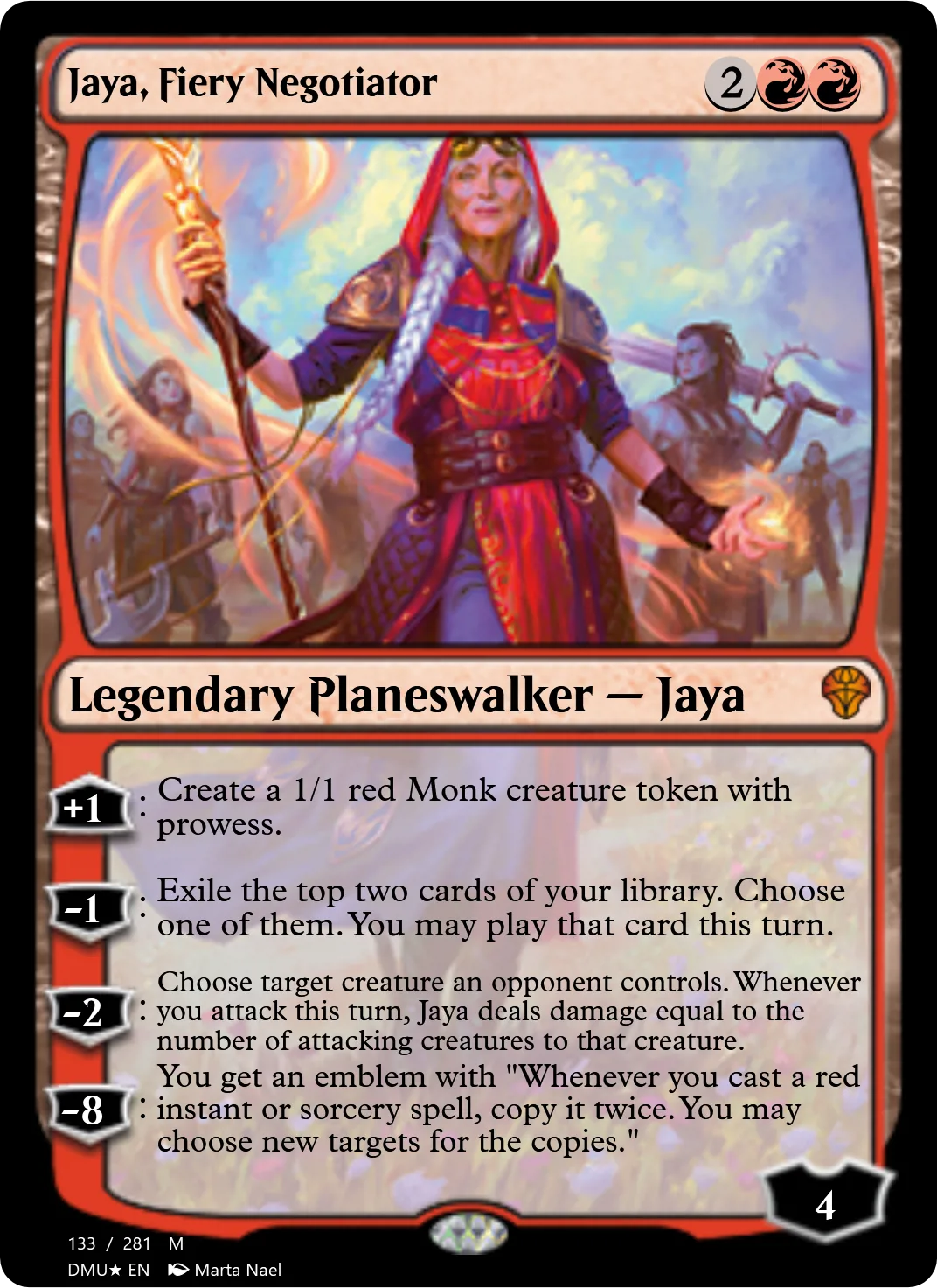 Jaya, Fiery Negotiator