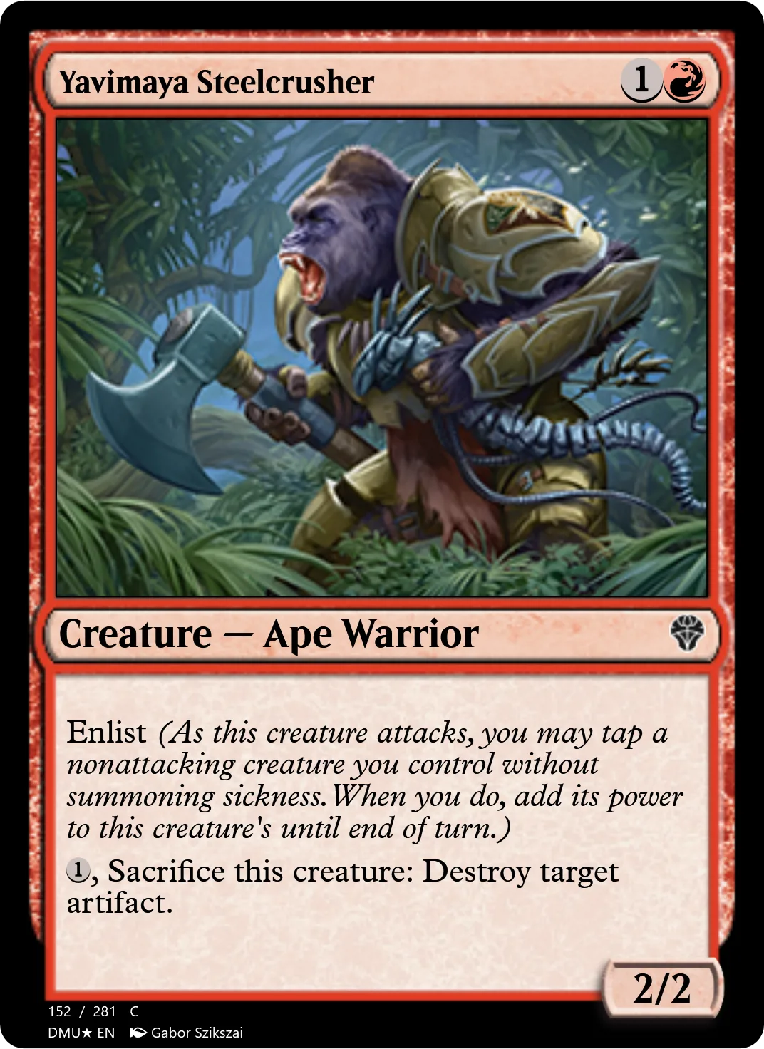 Yavimaya Steelcrusher