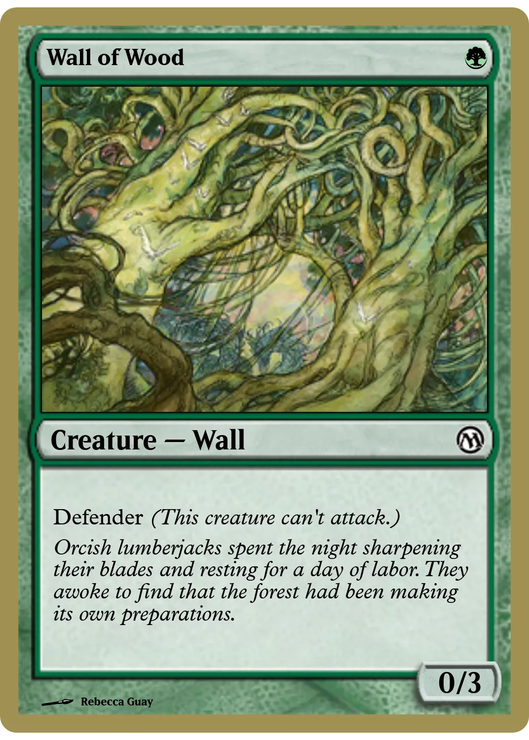 Wall of Wood