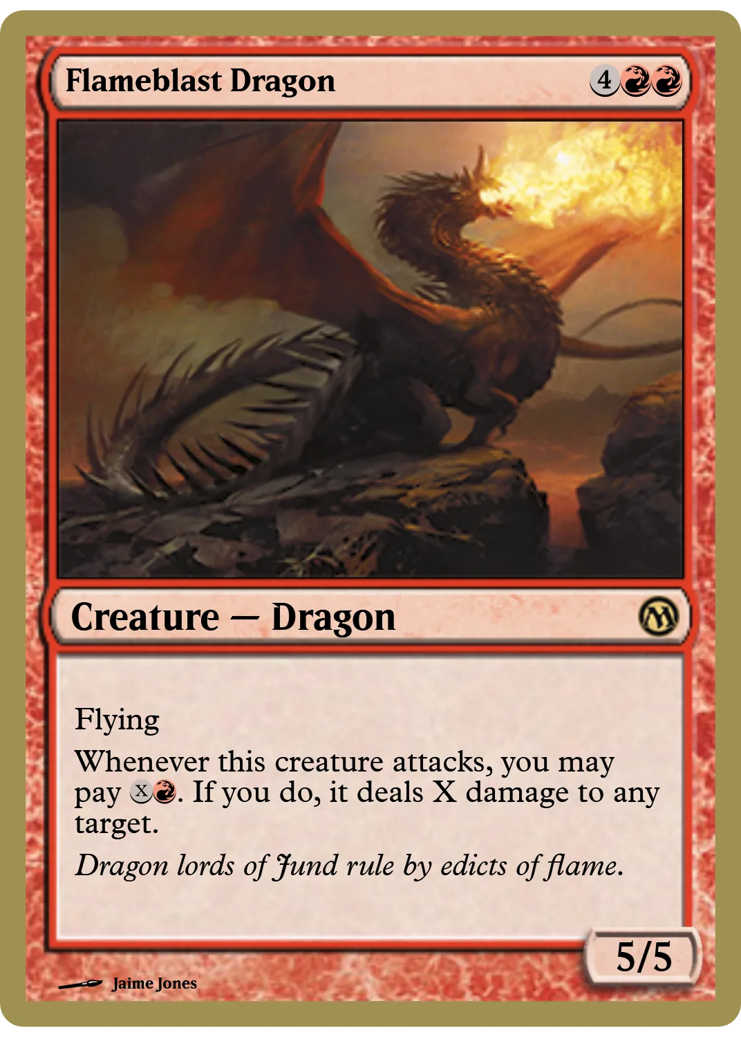 Flameblast Dragon