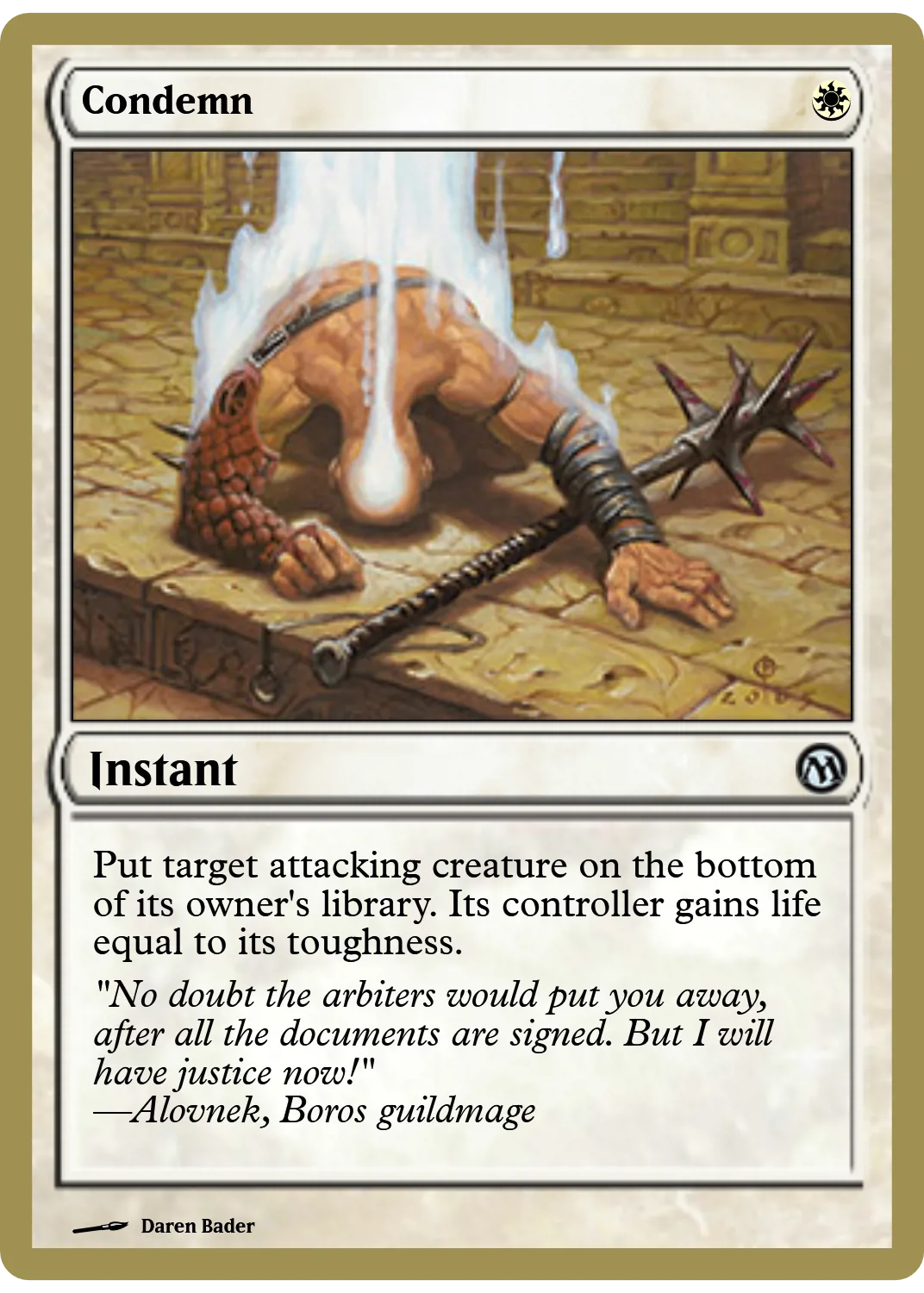 Condemn