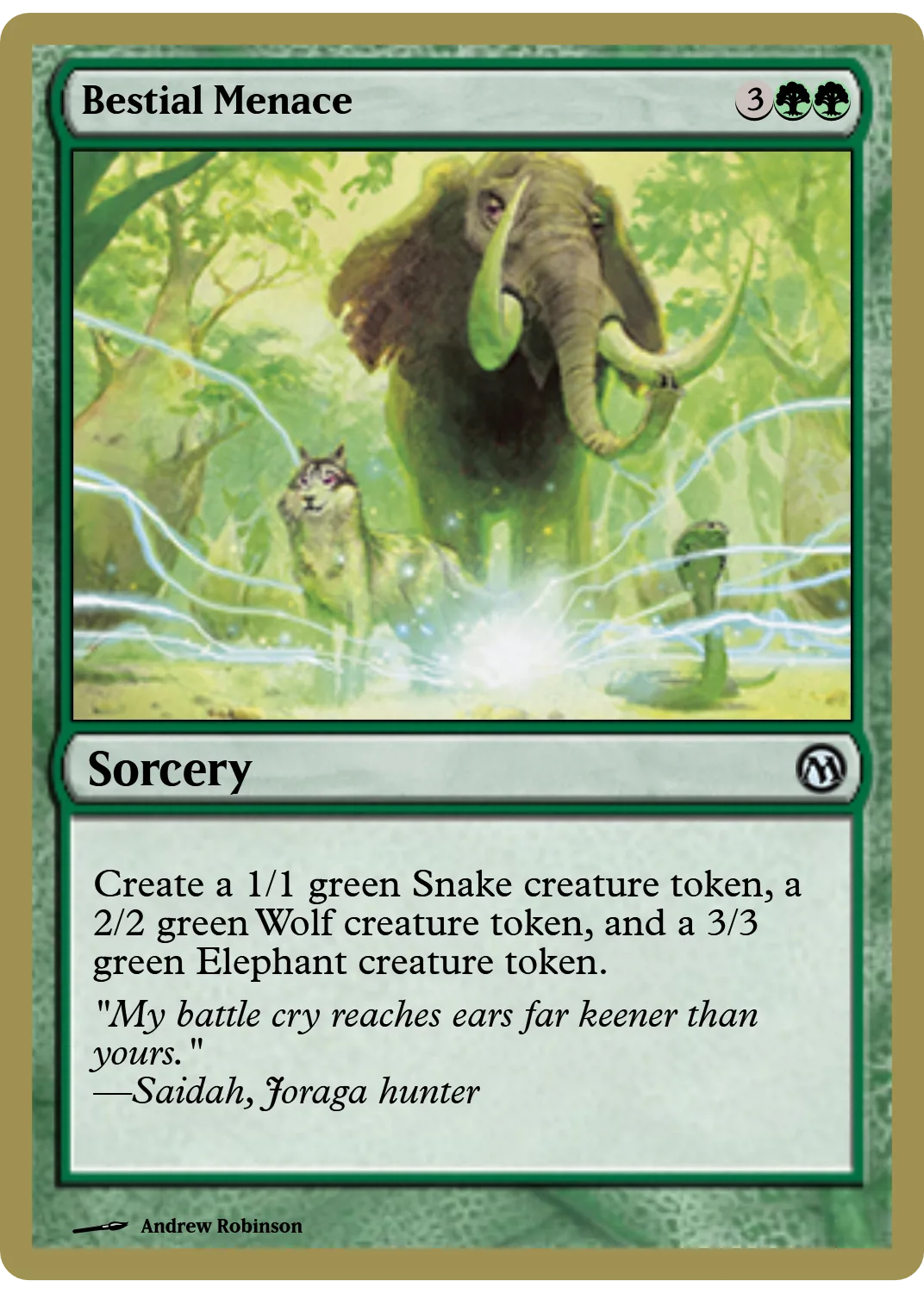 Bestial Menace