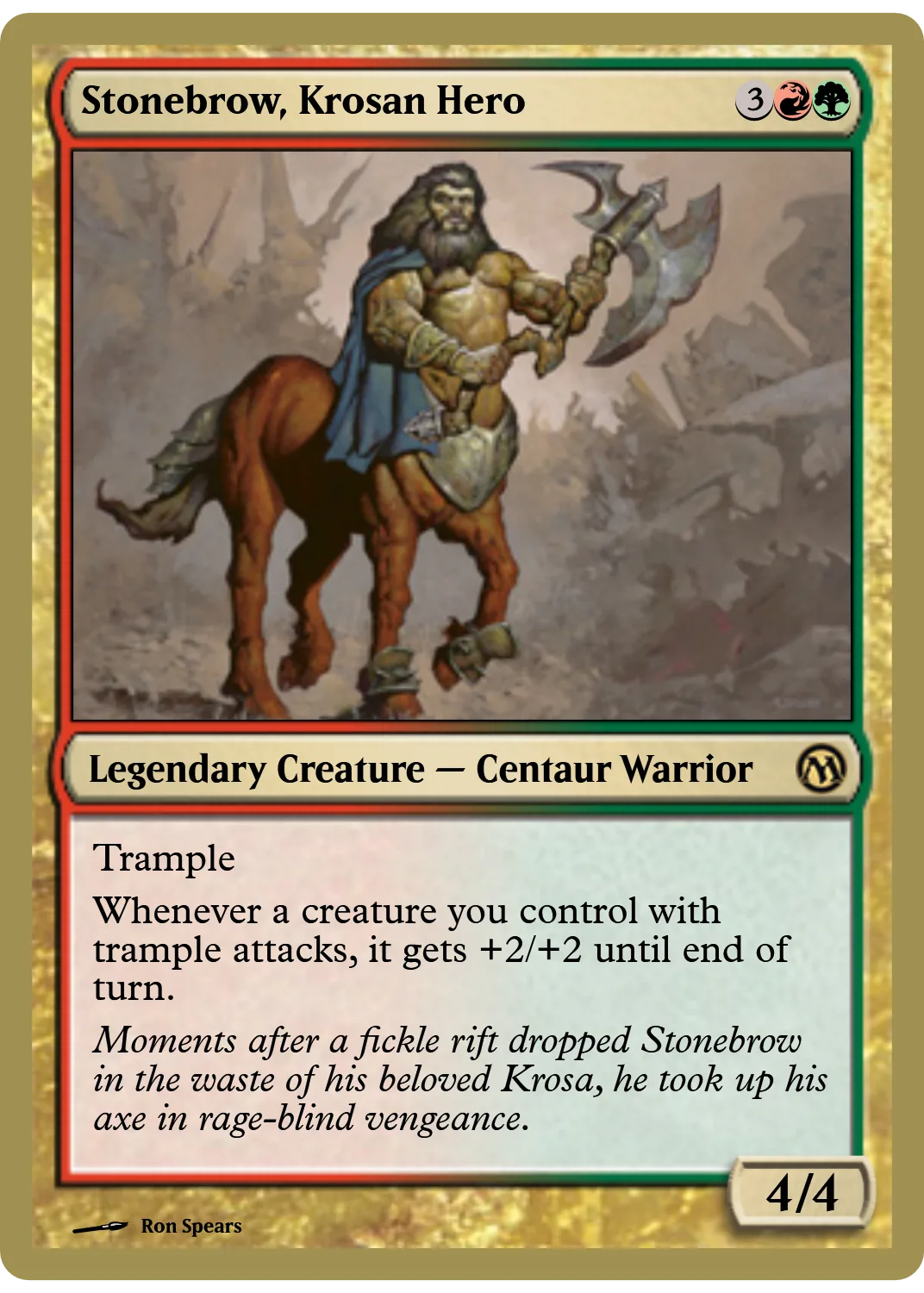 Stonebrow, Krosan Hero