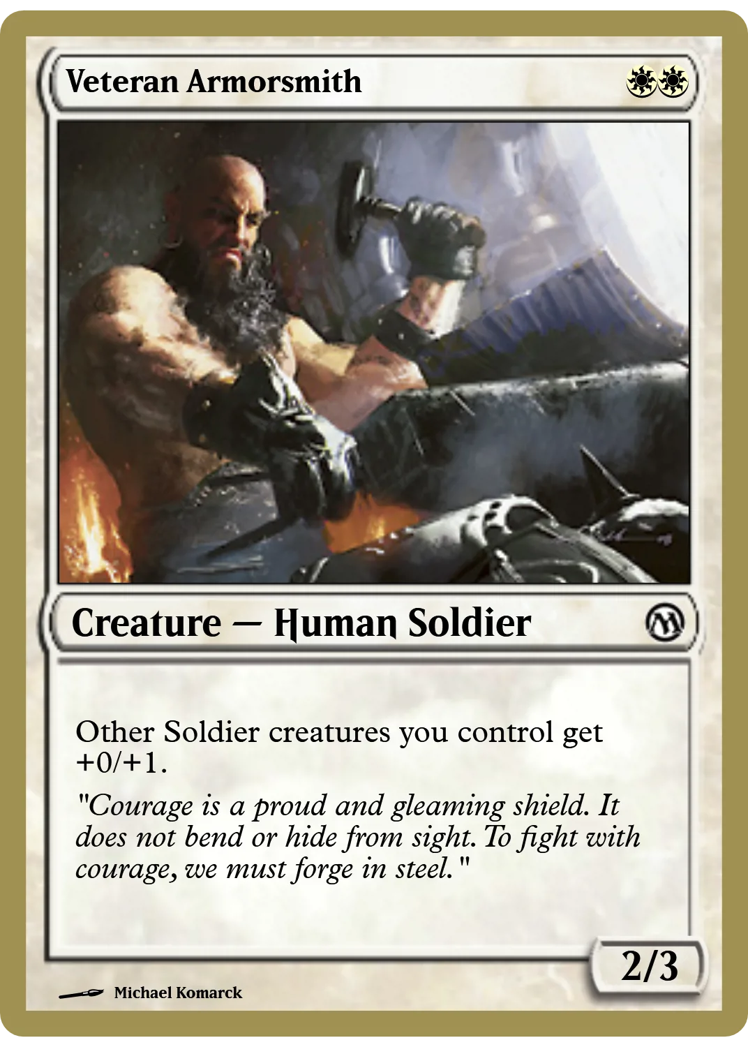 Veteran Armorsmith