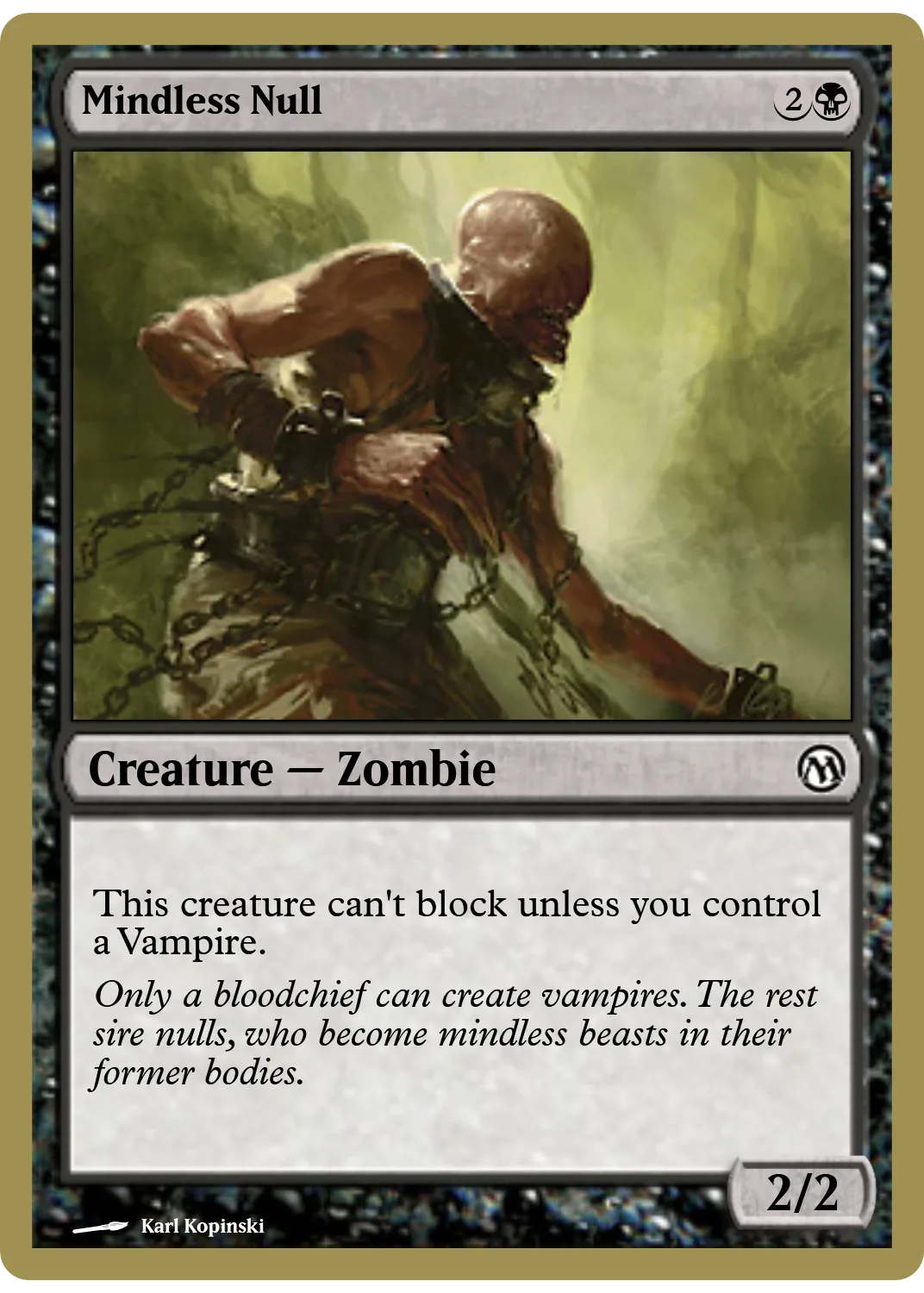 Mindless Null