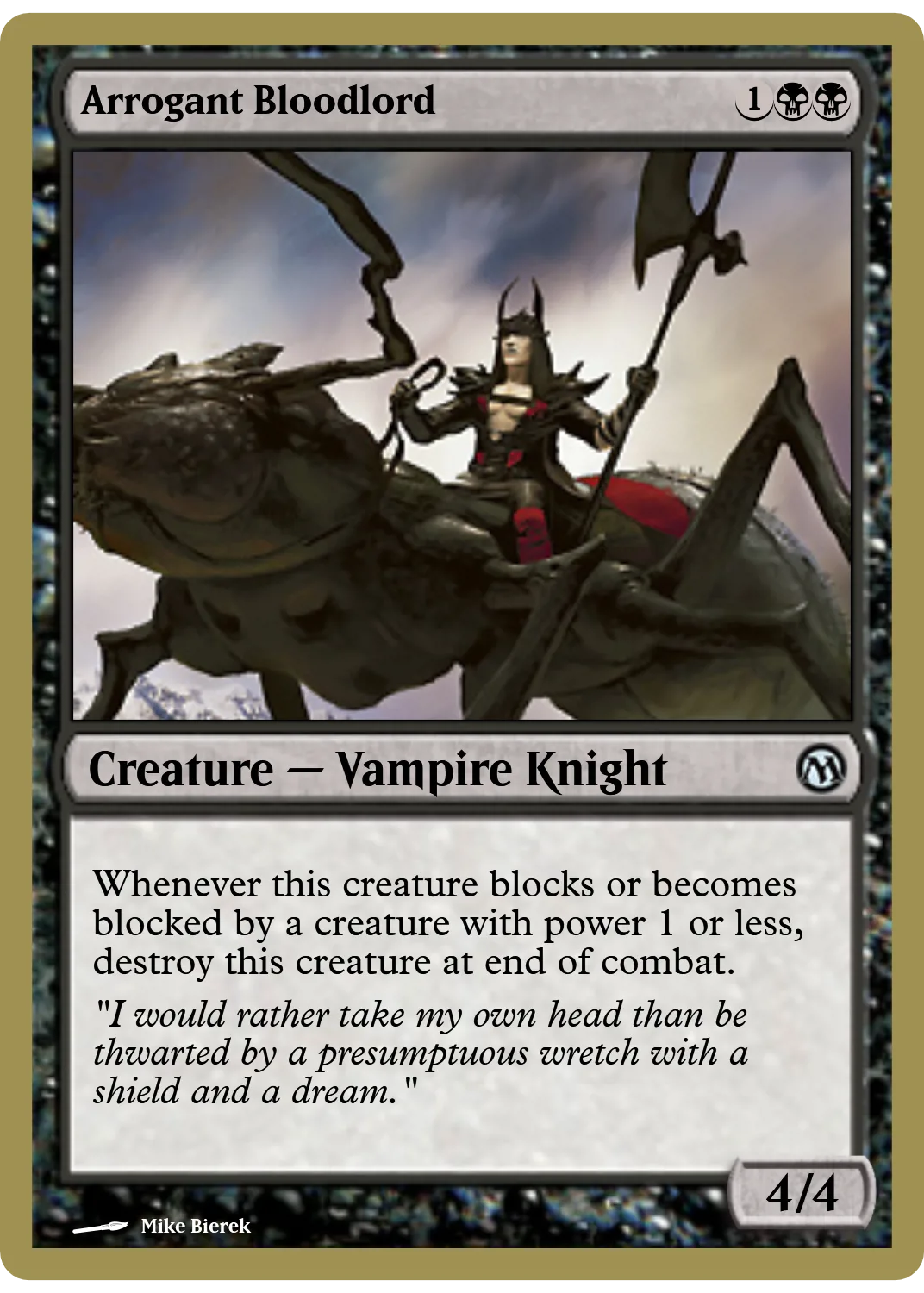 Arrogant Bloodlord