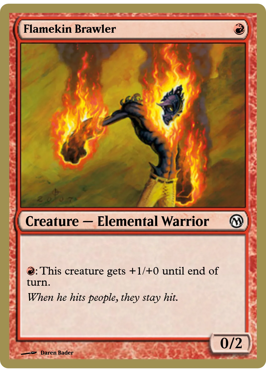 Flamekin Brawler