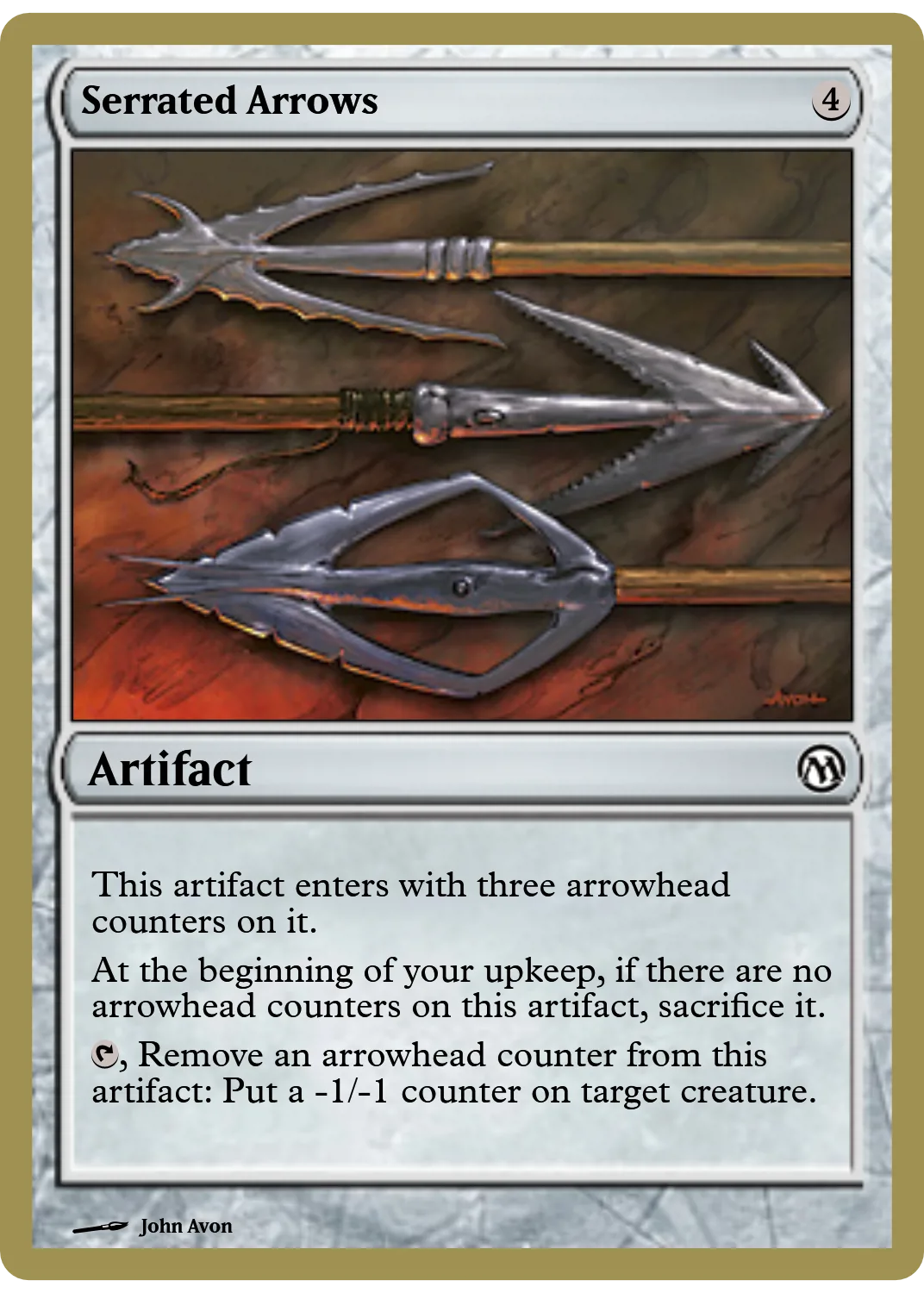 Serrated Arrows