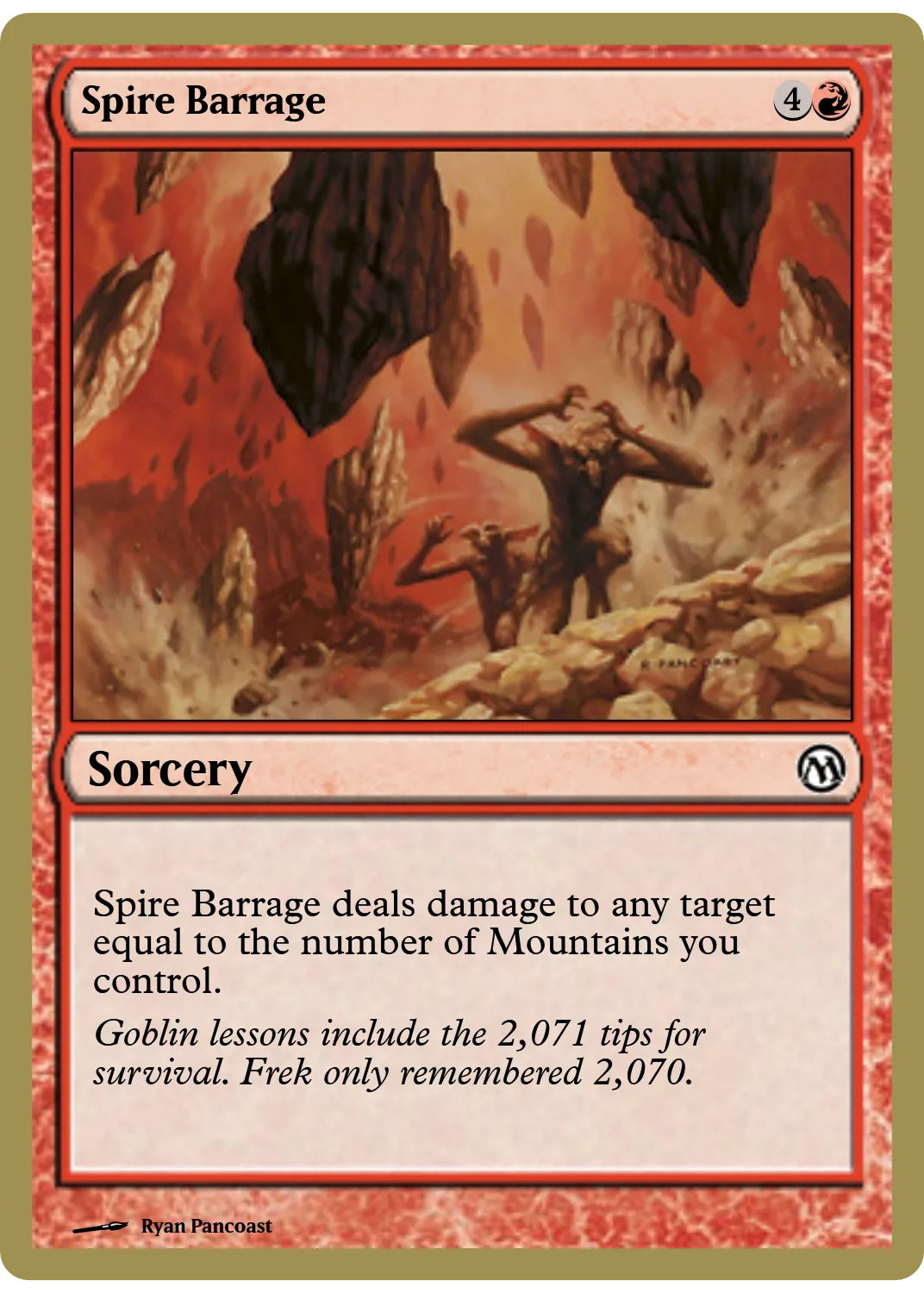 Spire Barrage