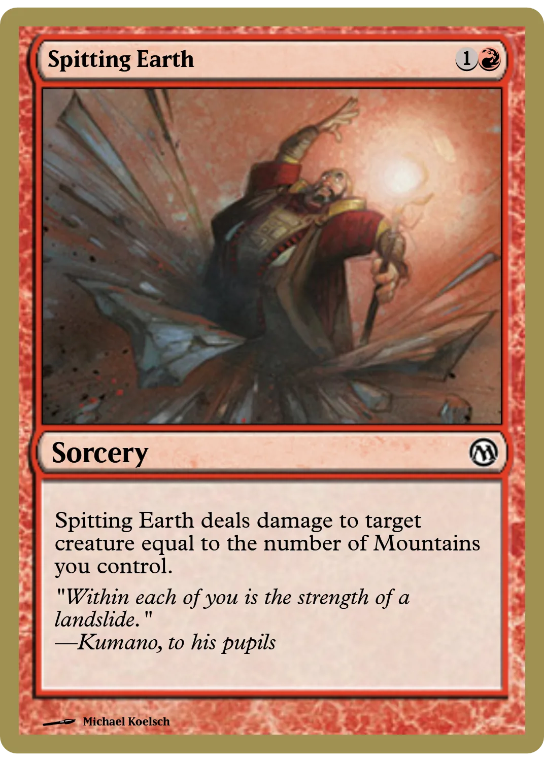 Spitting Earth