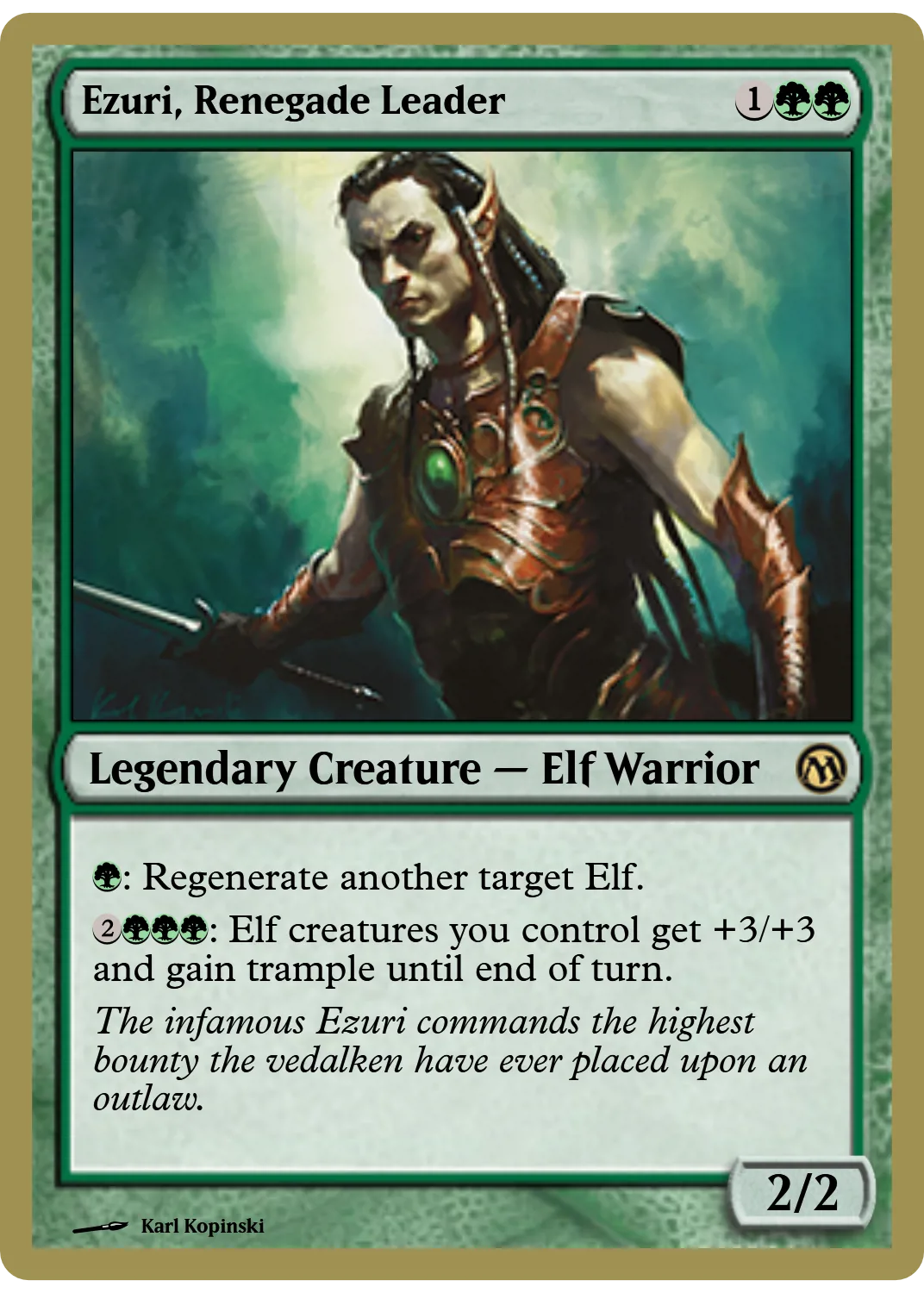 Ezuri, Renegade Leader