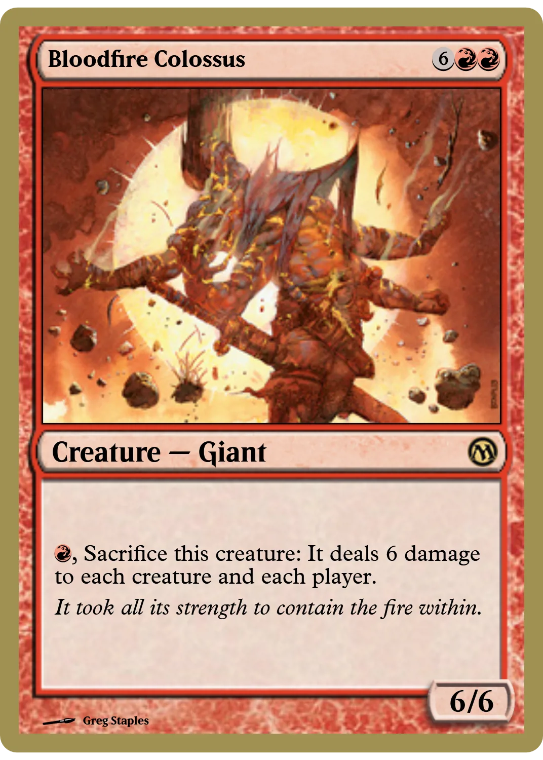 Bloodfire Colossus