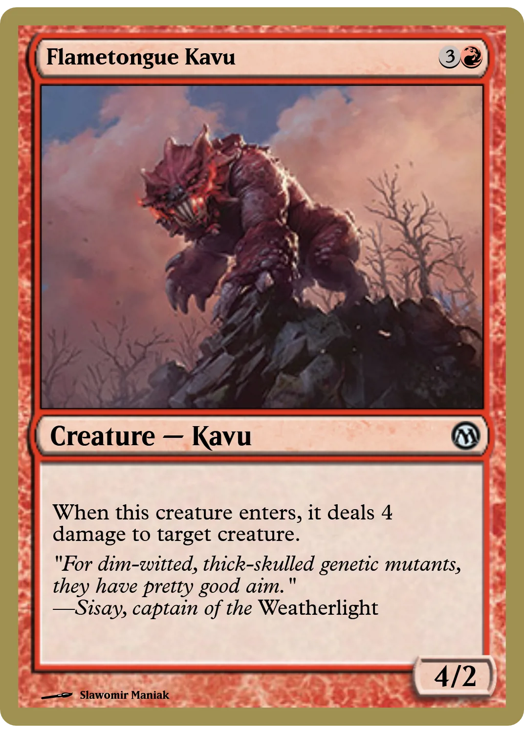 Flametongue Kavu