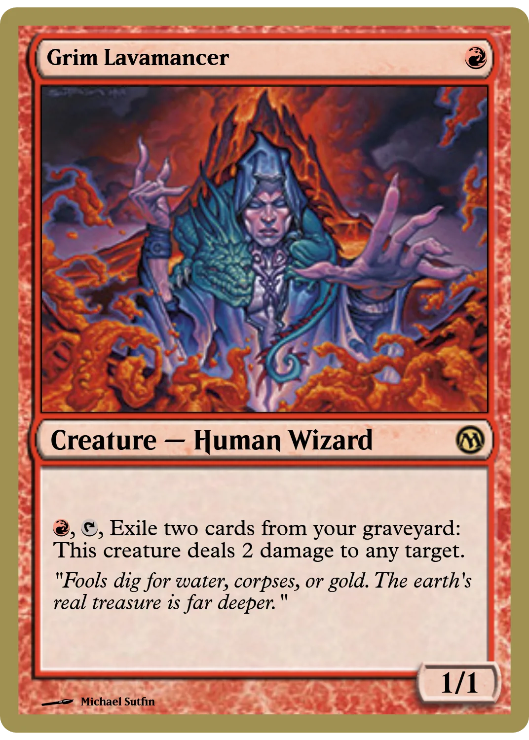 Grim Lavamancer