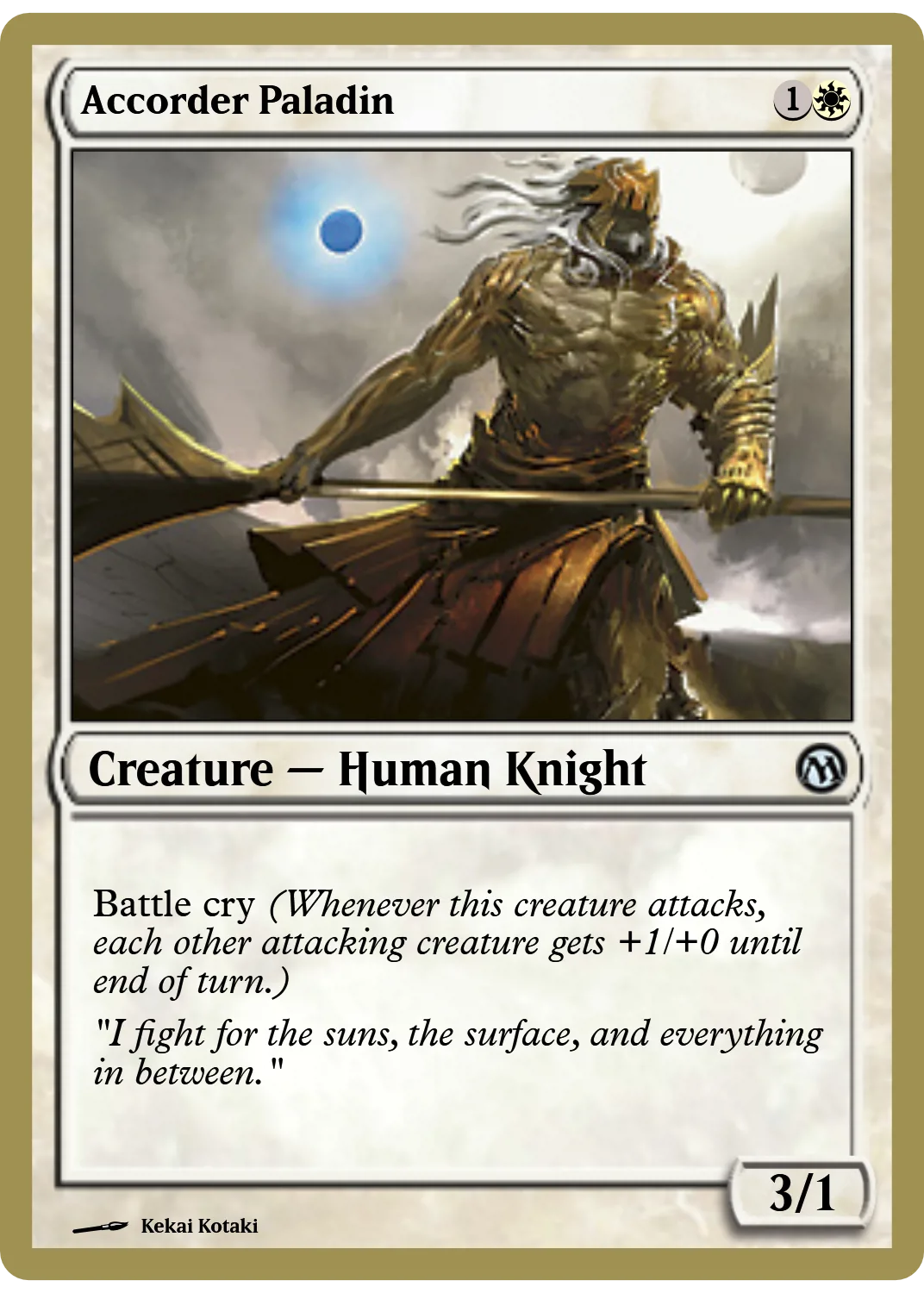 Accorder Paladin