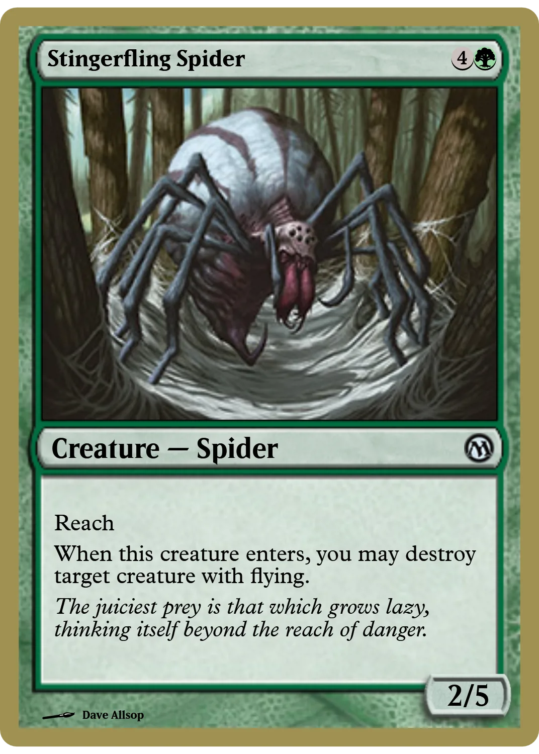Stingerfling Spider