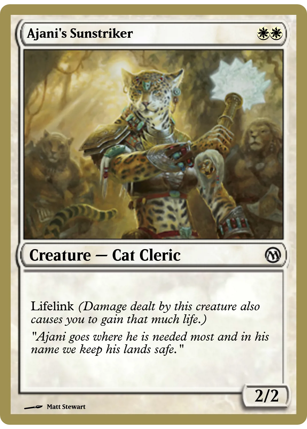 Ajani's Sunstriker