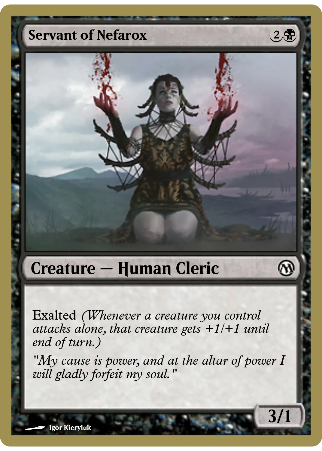 Servant of Nefarox