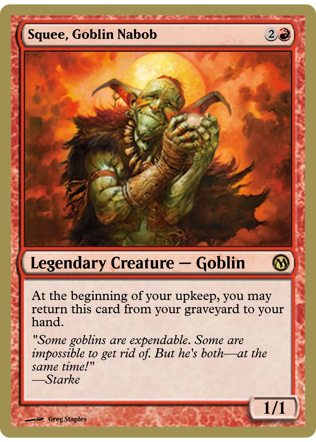Squee, Goblin Nabob