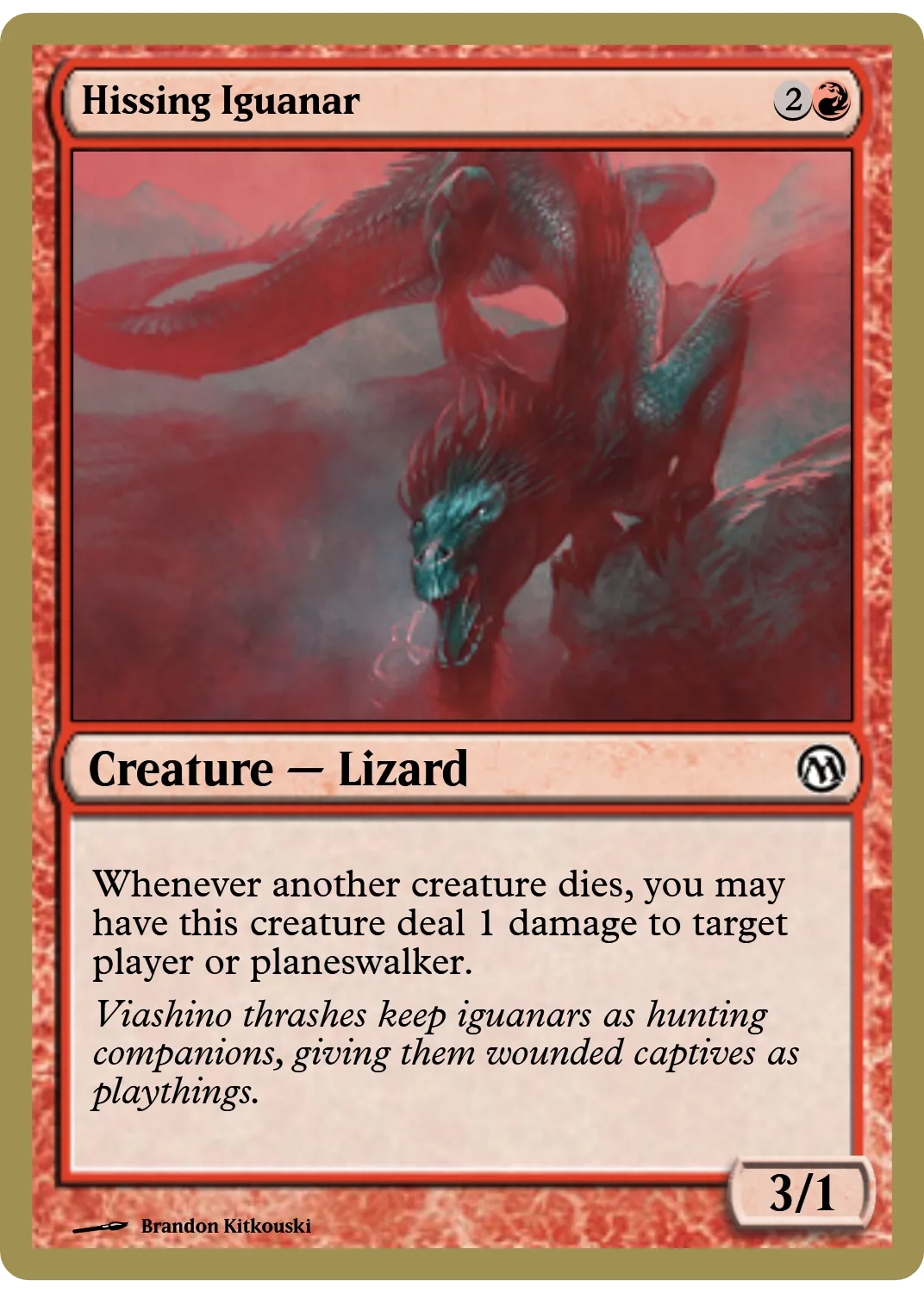 Hissing Iguanar