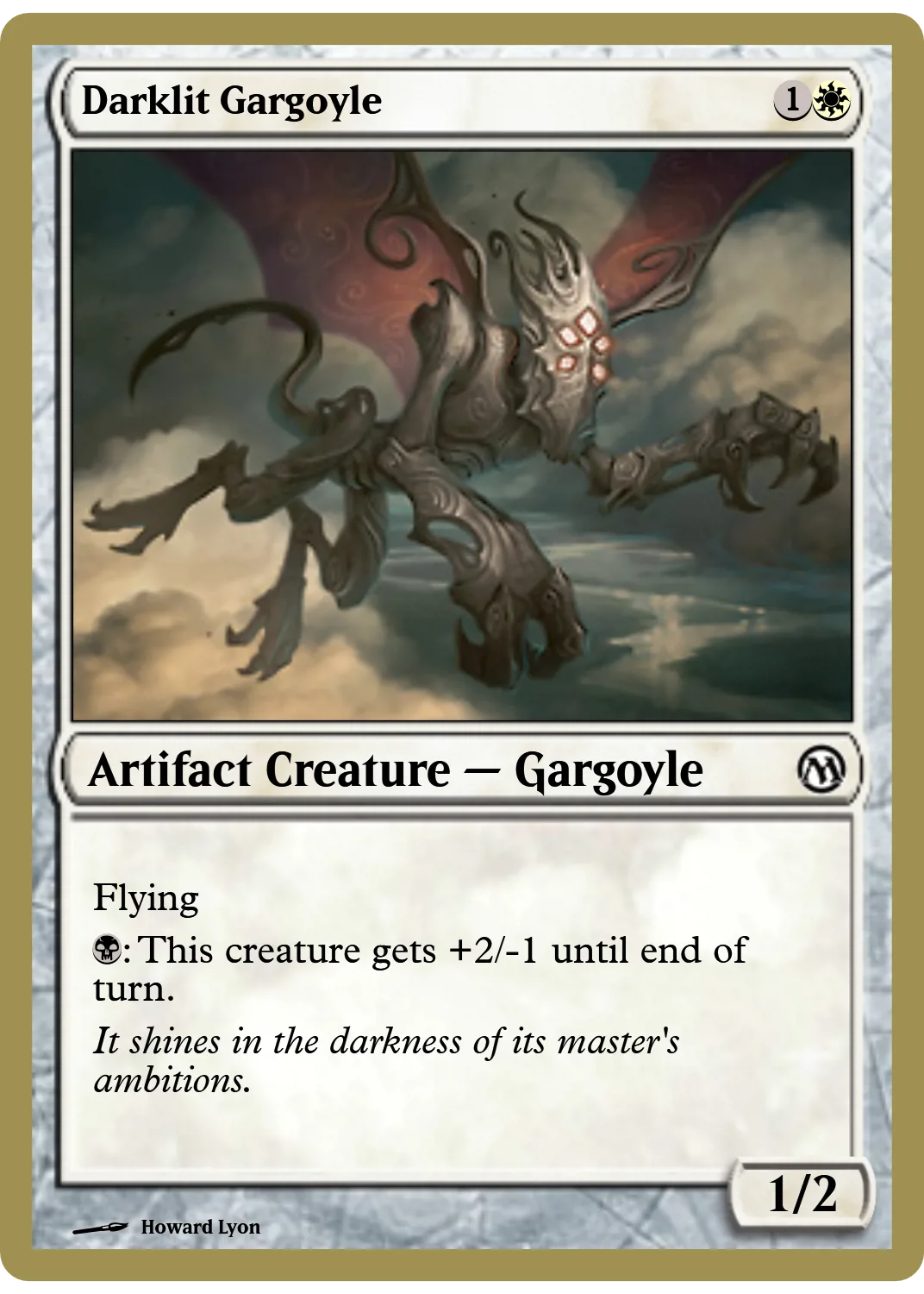 Darklit Gargoyle