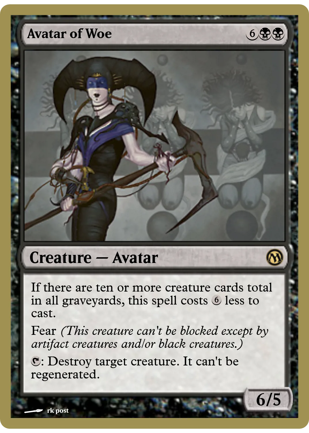 Avatar of Woe