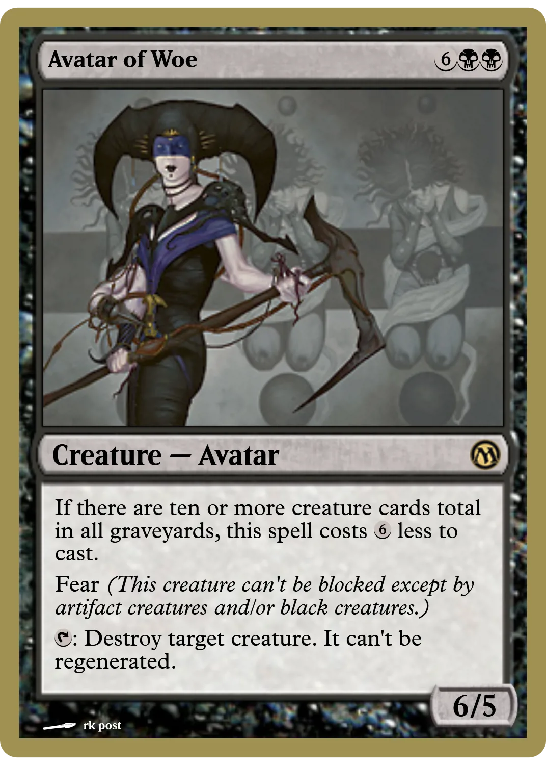 Avatar of Woe