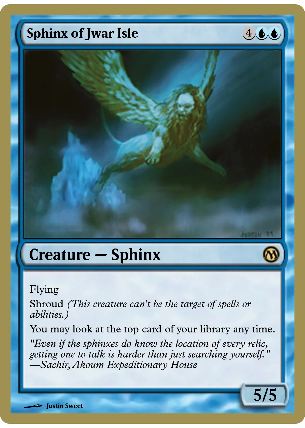 Sphinx of Jwar Isle